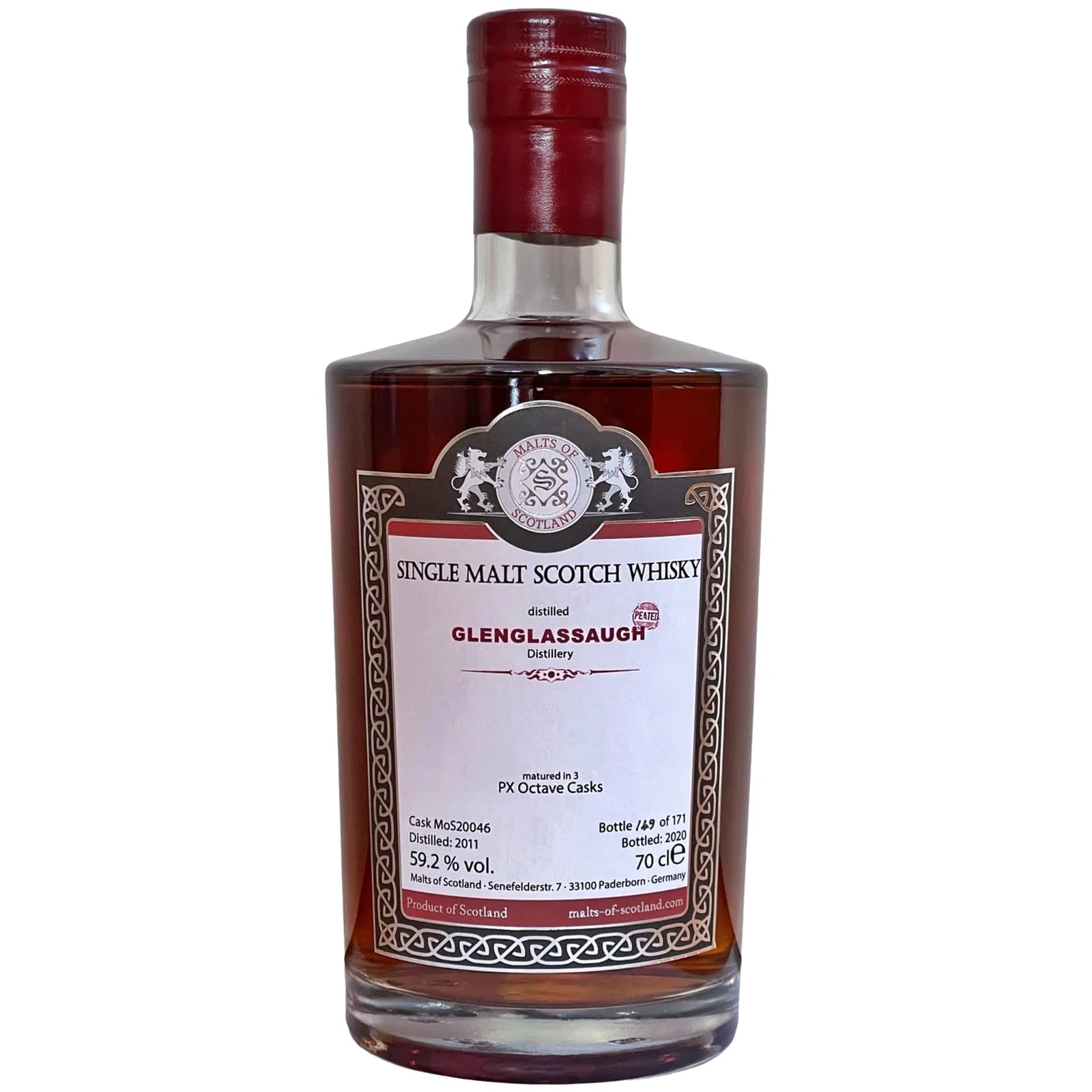 Glenglassaugh 2011 Malts of Scotland MoS 20046