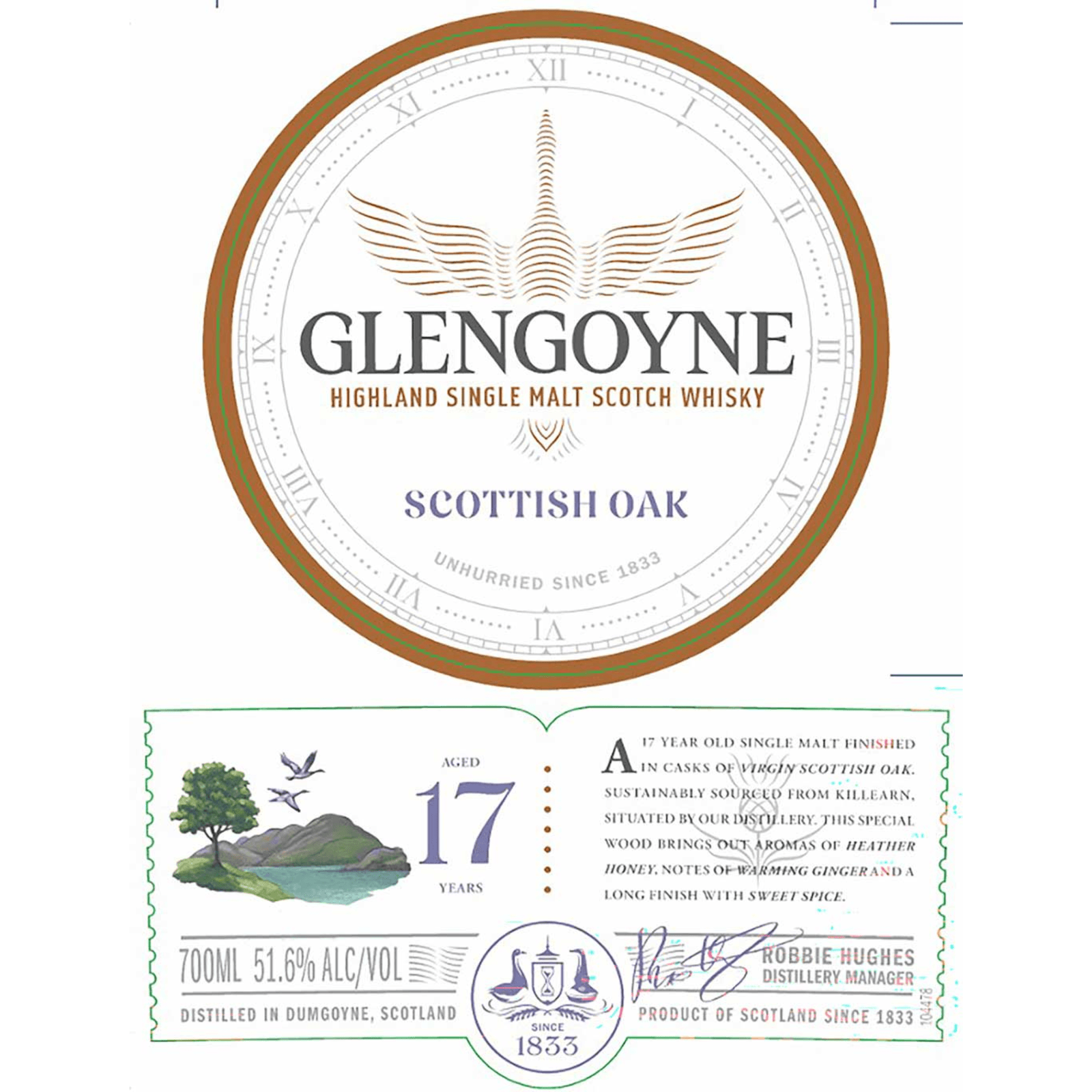 Glengoyne 17 Years Old Scottish Oak