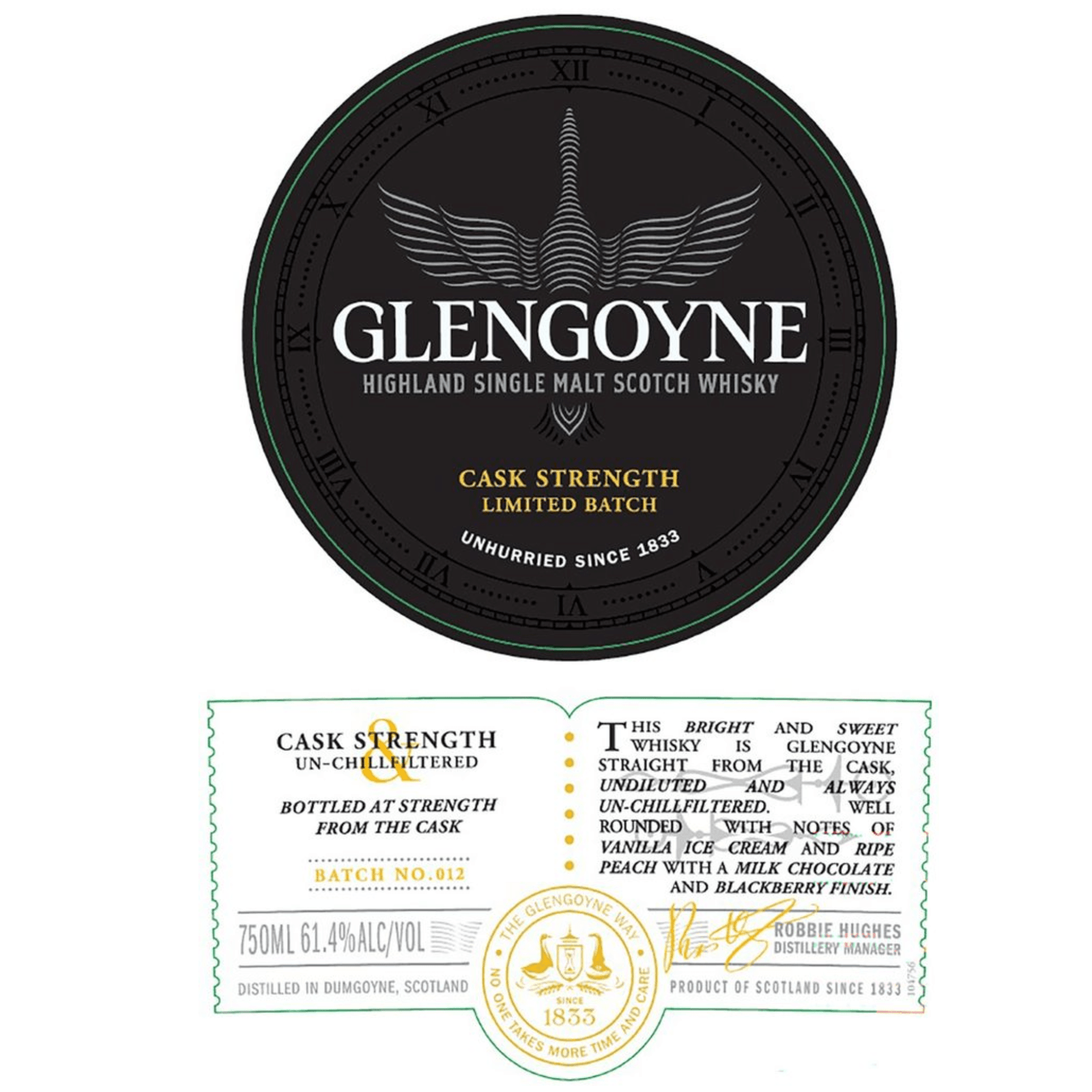 Glengoyne Cask Strength Batch 012