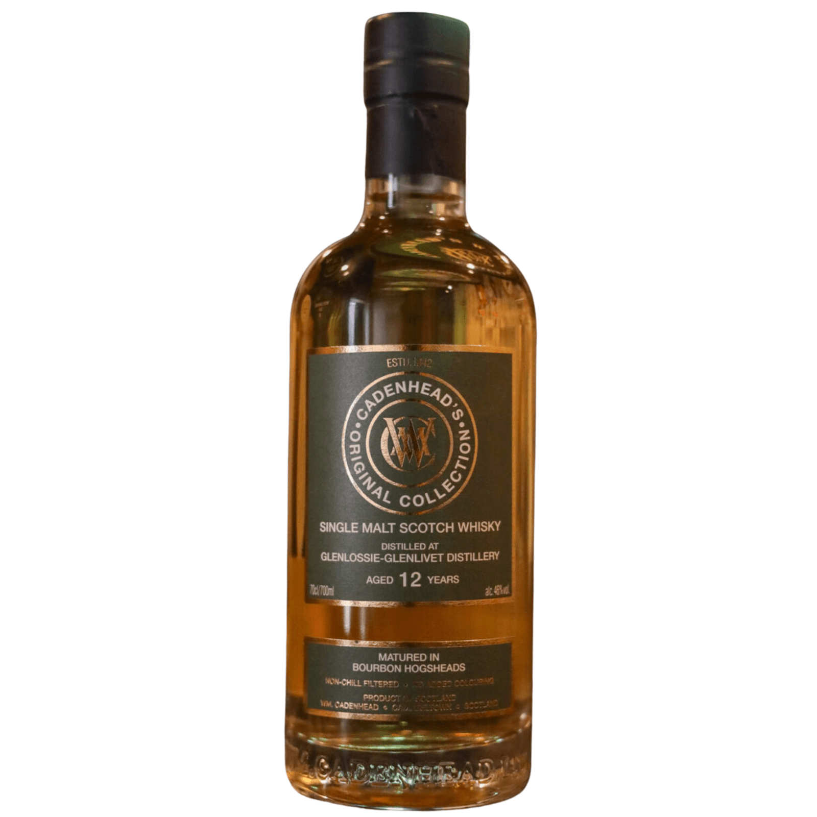 Glenlossie 12 Years Old Original Collection Cadenhead’s