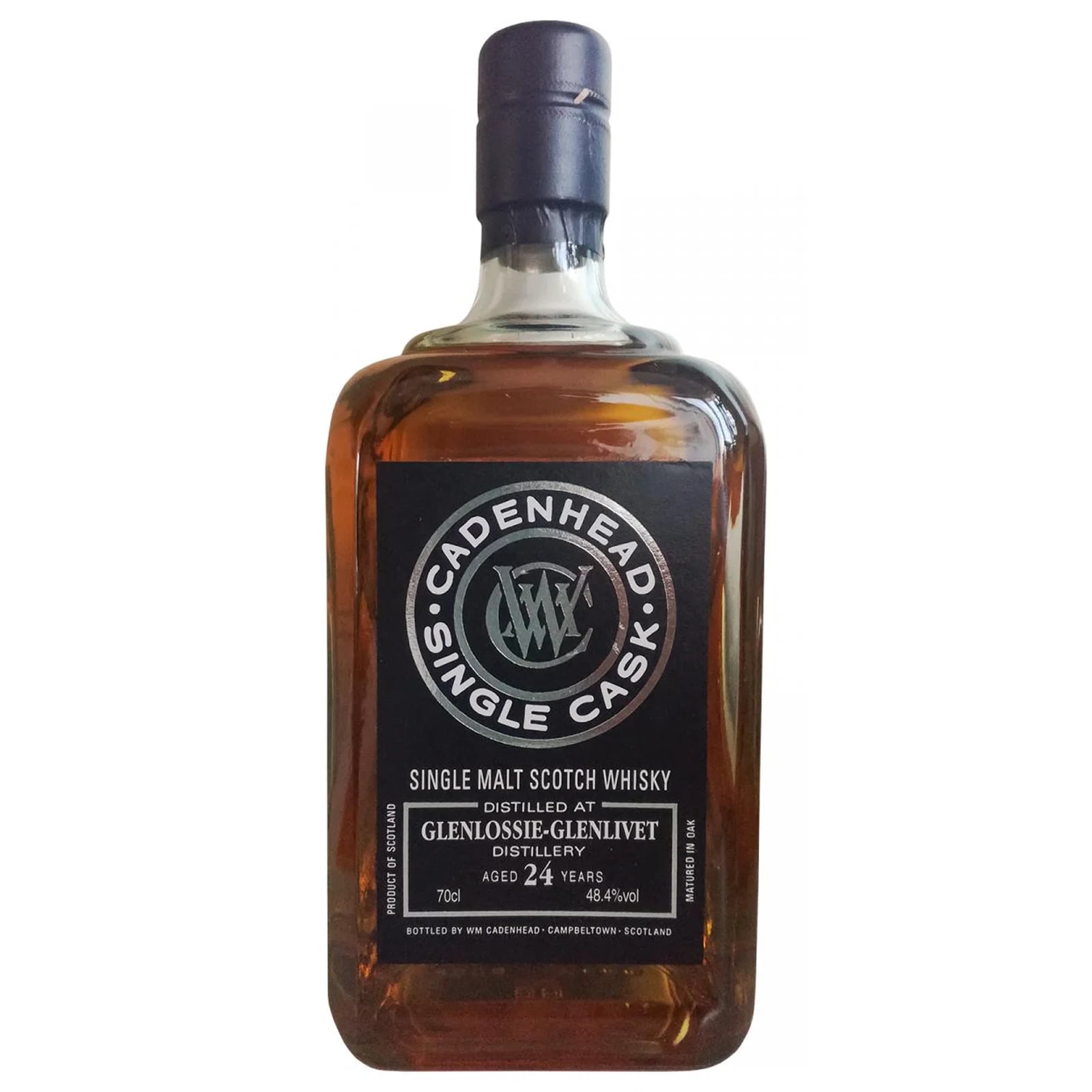 Glenlossie 24 Years Old 1993 Single Cask Cadenhead's