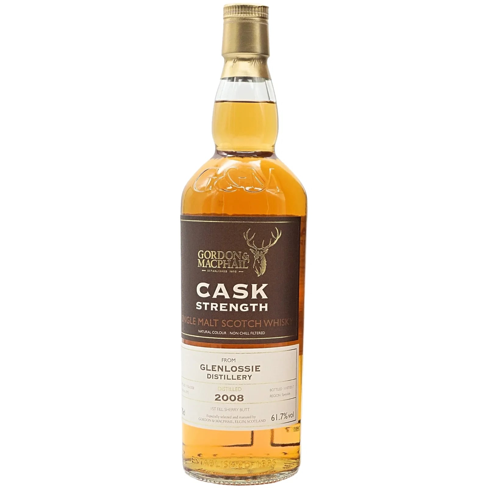 Glenlossie 9 Years Old 2008 Cask Strength Gordon & MacPhail 6775