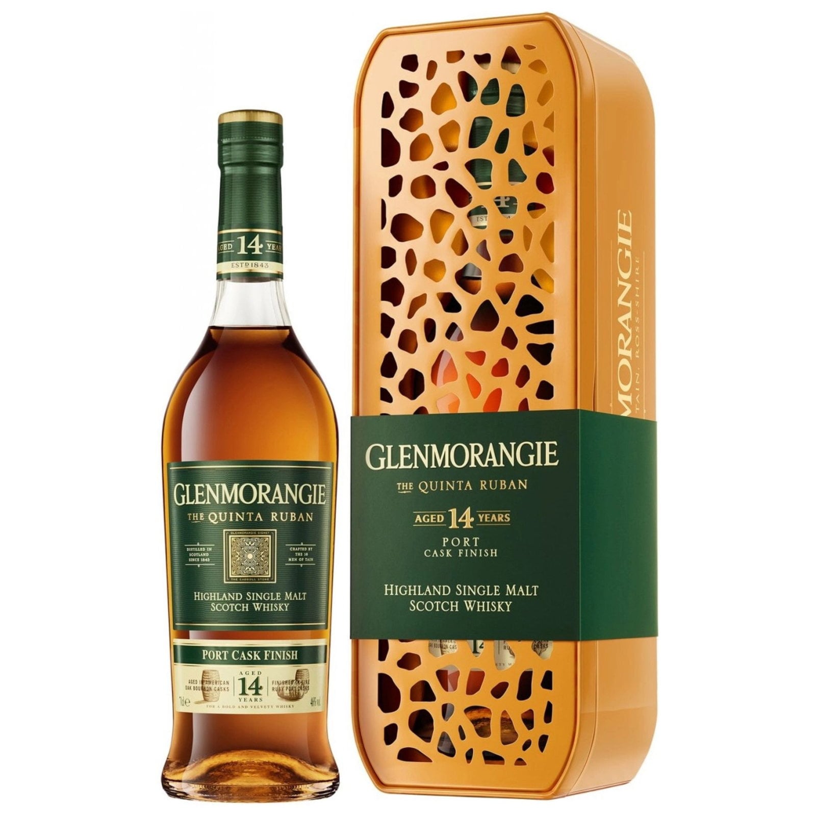 Glenmorangie 14 Years Old Quinta Ruban - 4th Edition Giraffe Limited Edition
