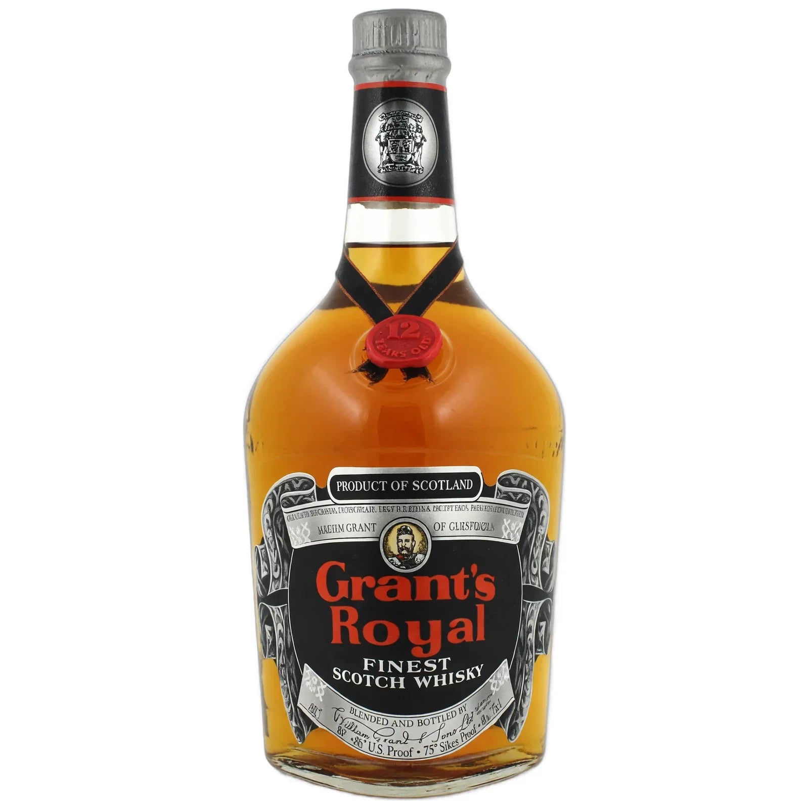 Grant's Royal 12 Years Old Finest Scotch Whisky William Grant & Sons 75 cl