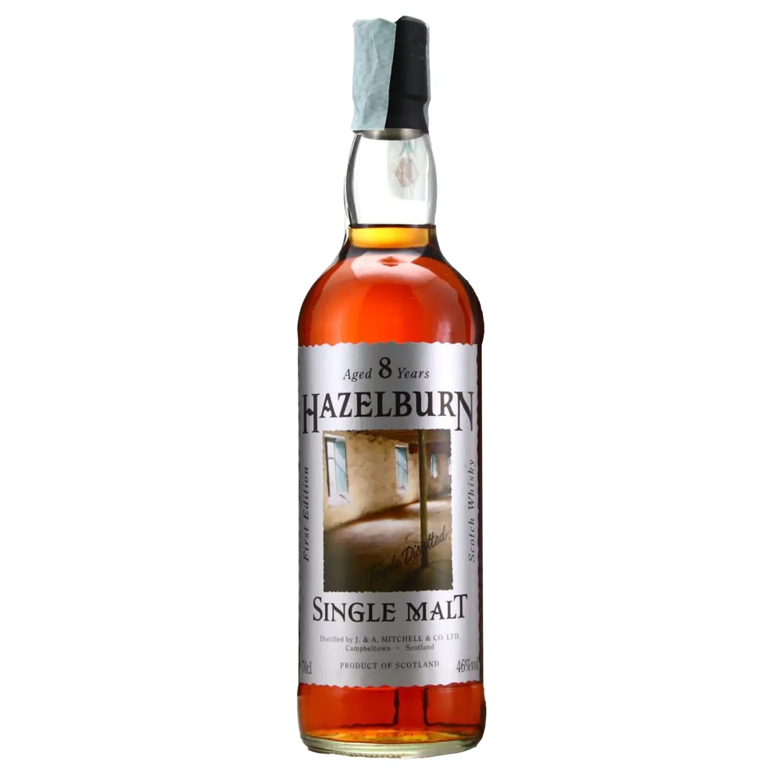 Hazelburn 8 Years Old 1st Edition Maltings label