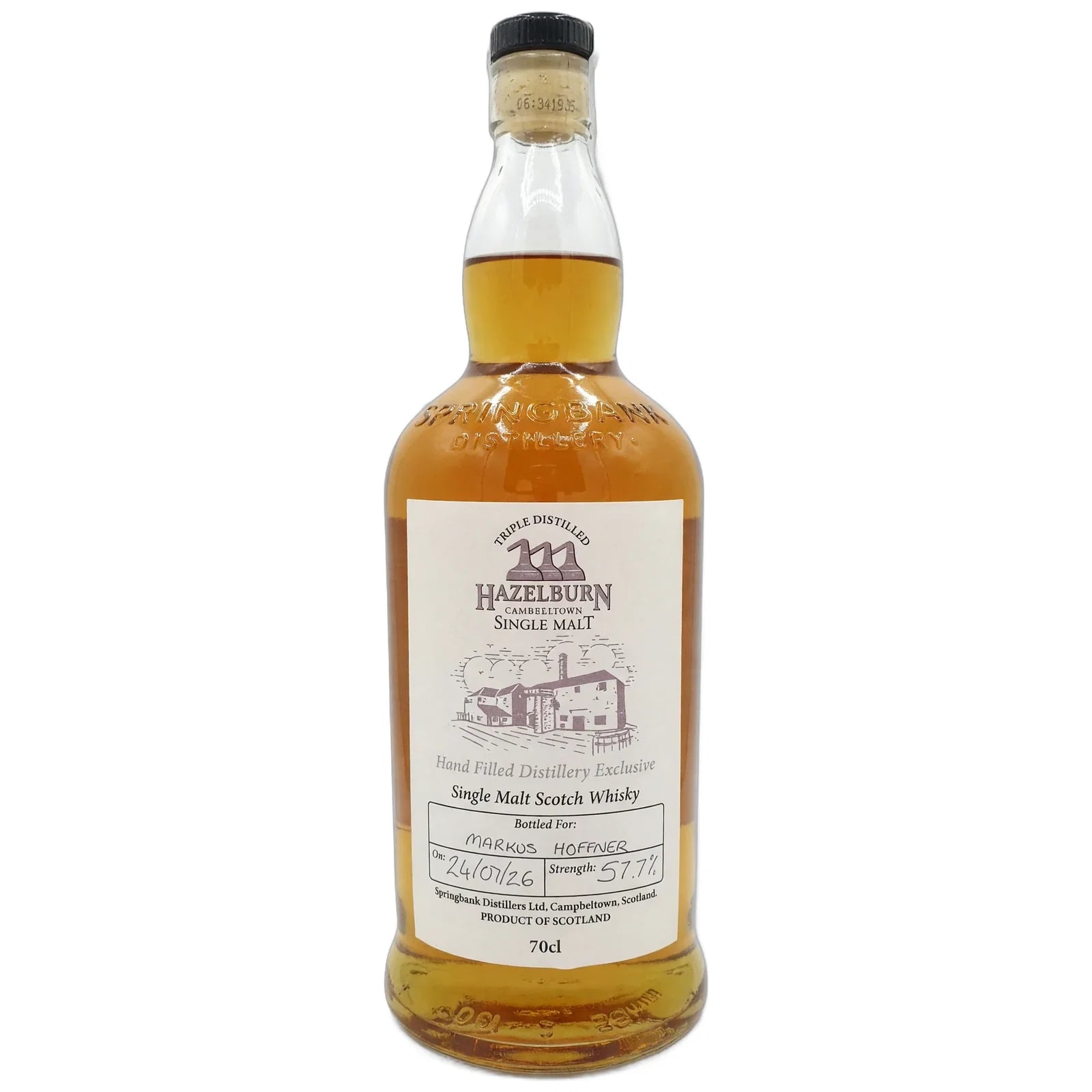 Hazelburn Hand Filled Distillery Exclusive By Markus Höffner