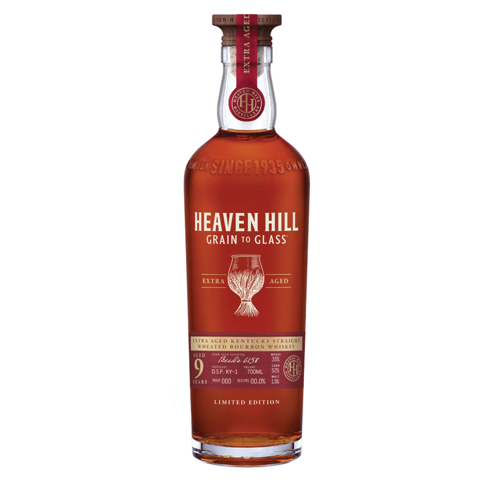 Heaven Hill 9 Years Old Grain To Glass
