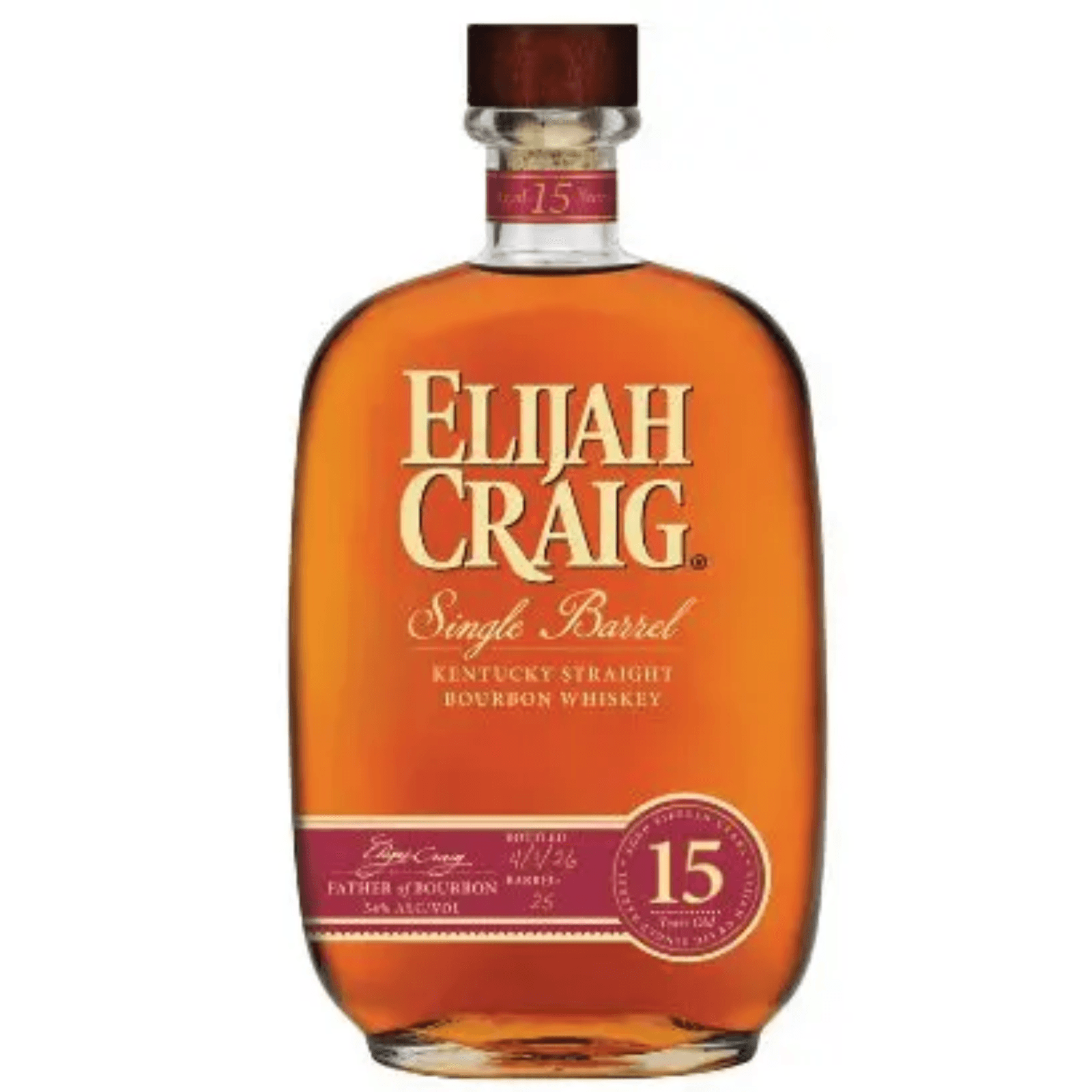 Elijah Craig 15 Years Old 75 cl