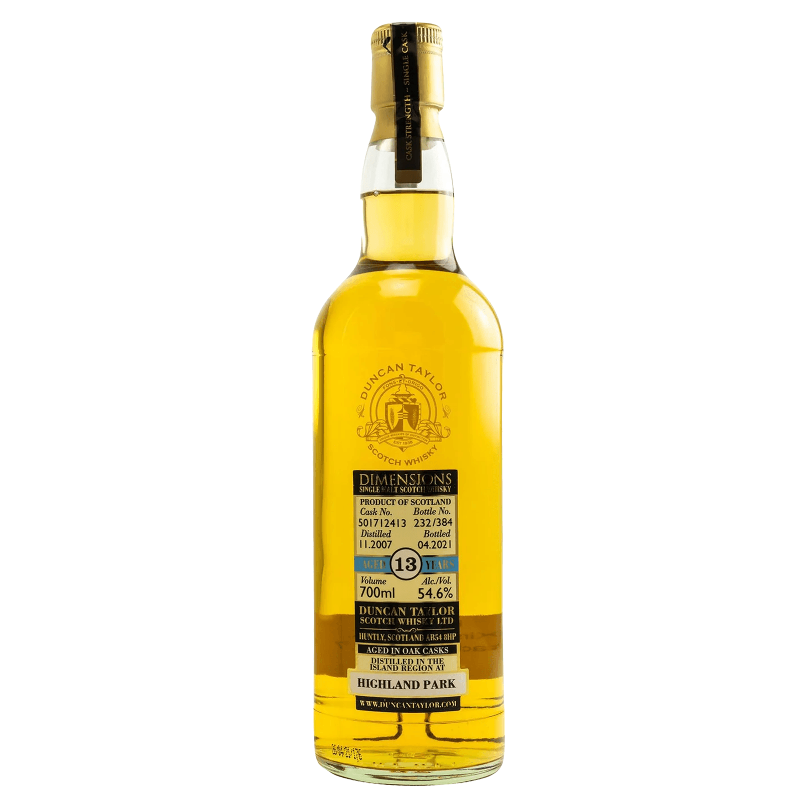 Highland Park 13 Years Old 2007 Dimensions Duncan Taylor 501712413