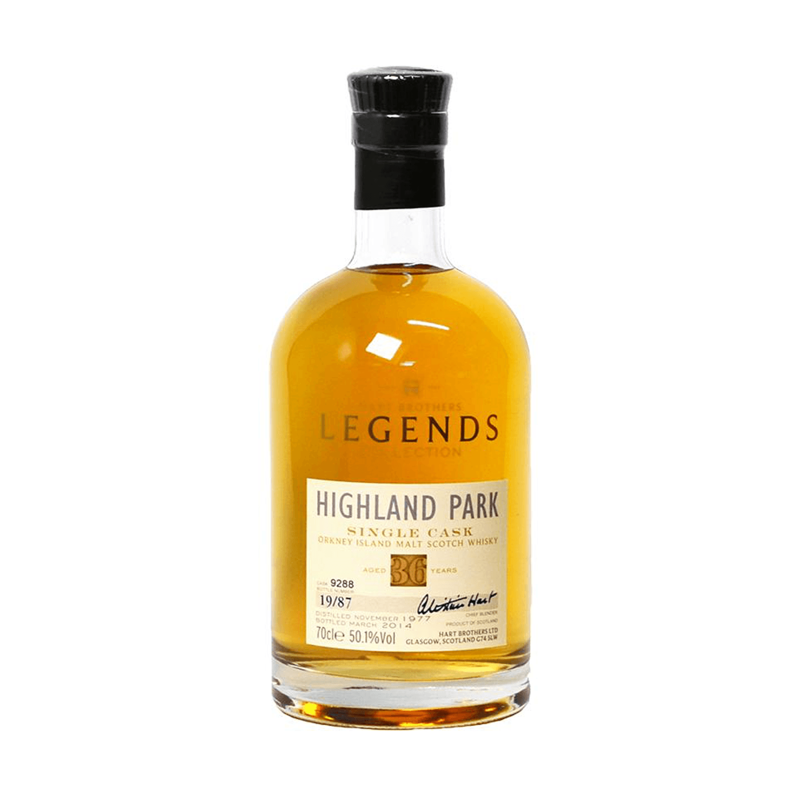 Highland Park 36 Years Old 1977 Legends Collection Hart Brothers 9288