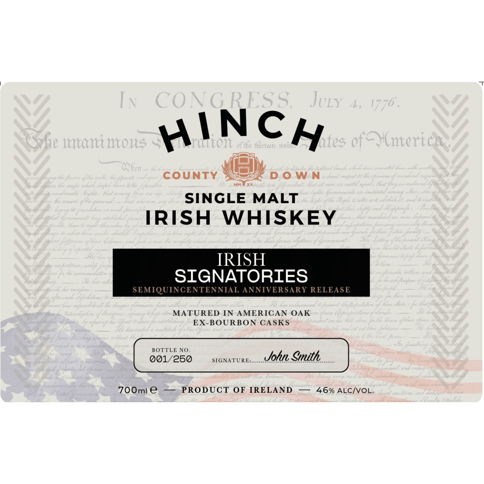 Hinch Irish Signatories Anniversary Release