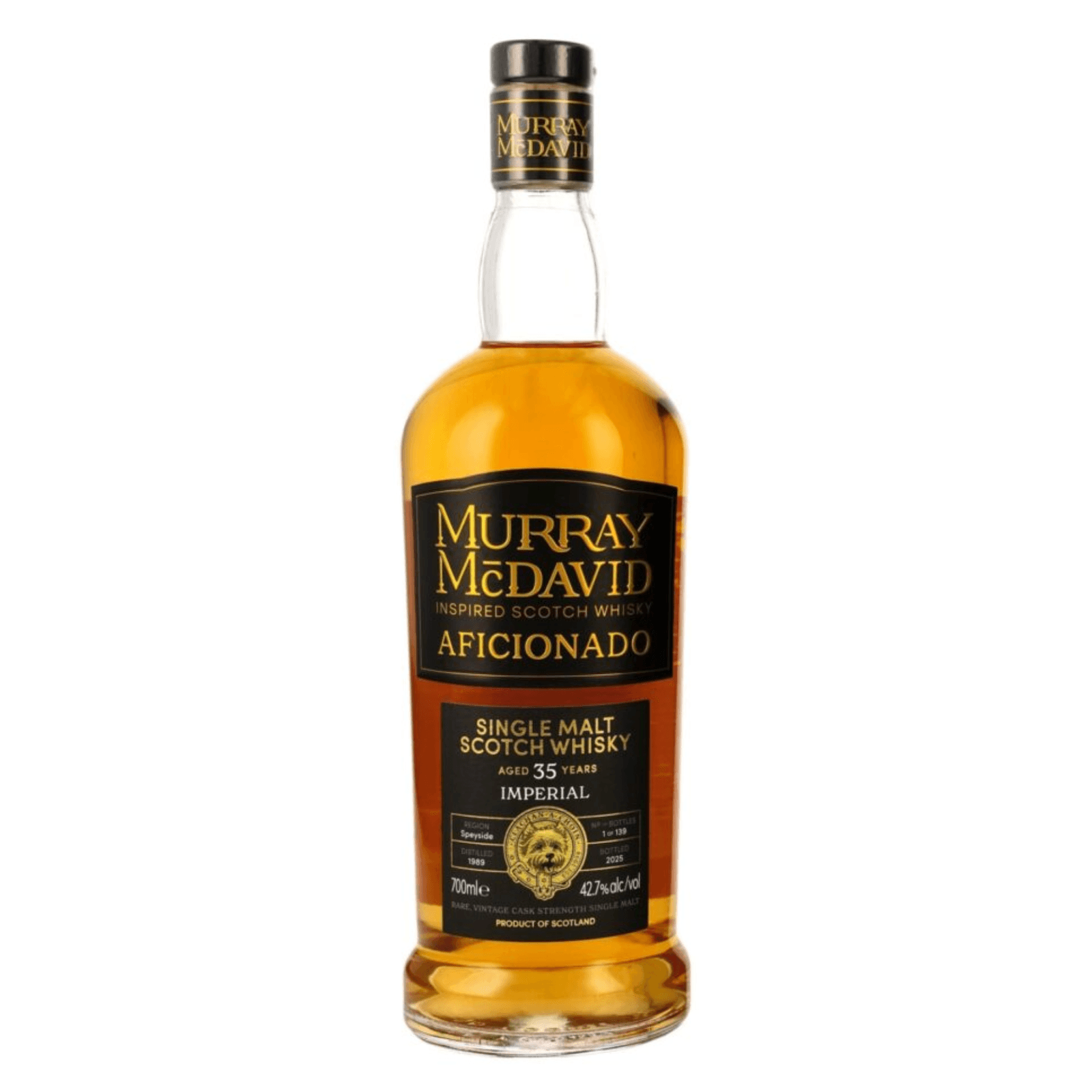 Imperial 35 Years Old 1989 Aficionado Murray Mcdavid Cask Nr.182