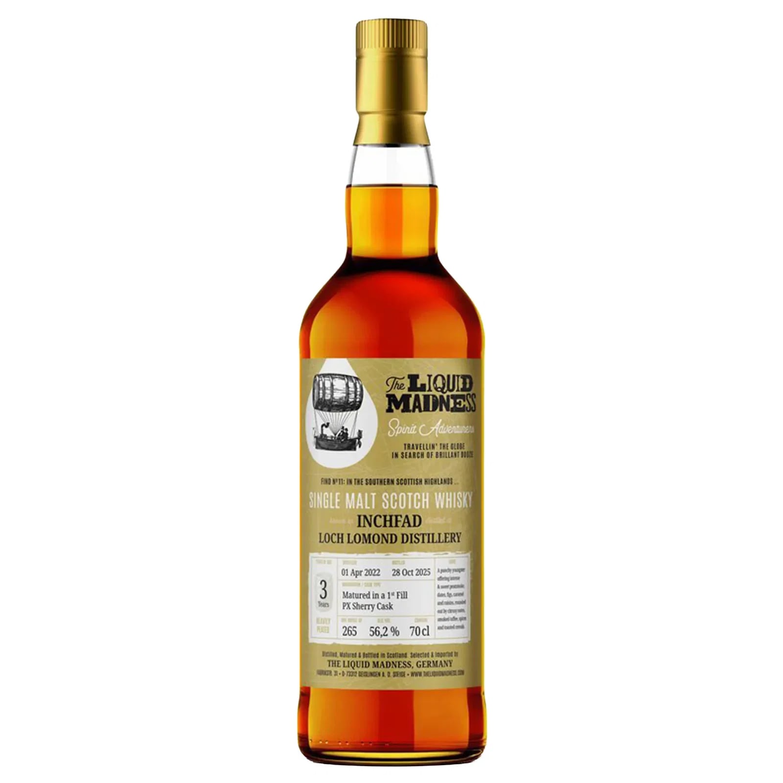 Inchfad 3 Years Old 2022 The Liquid Madness The Caskhound