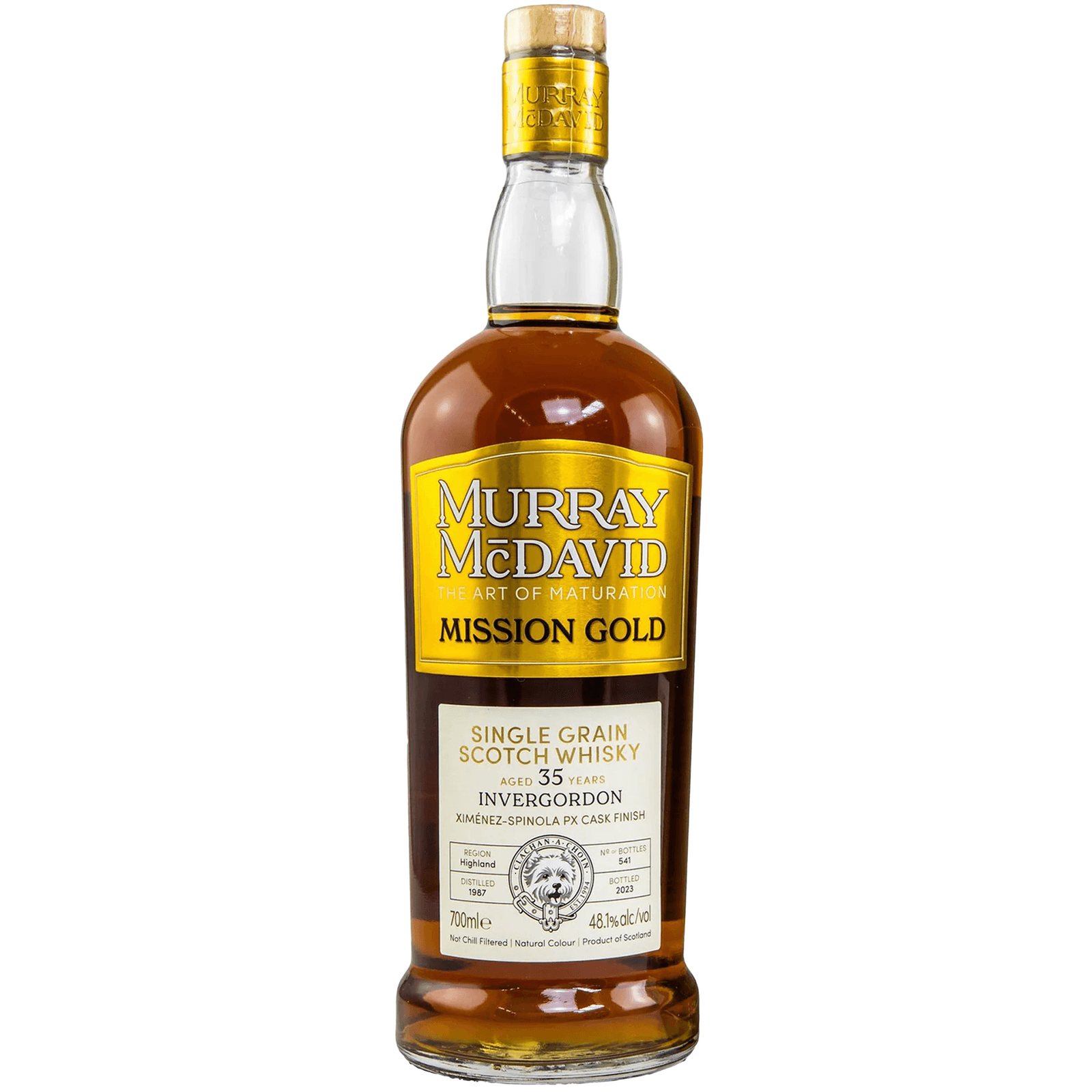 Invergordon 35 Years Old 1987 Mission Gold Murray McDavid