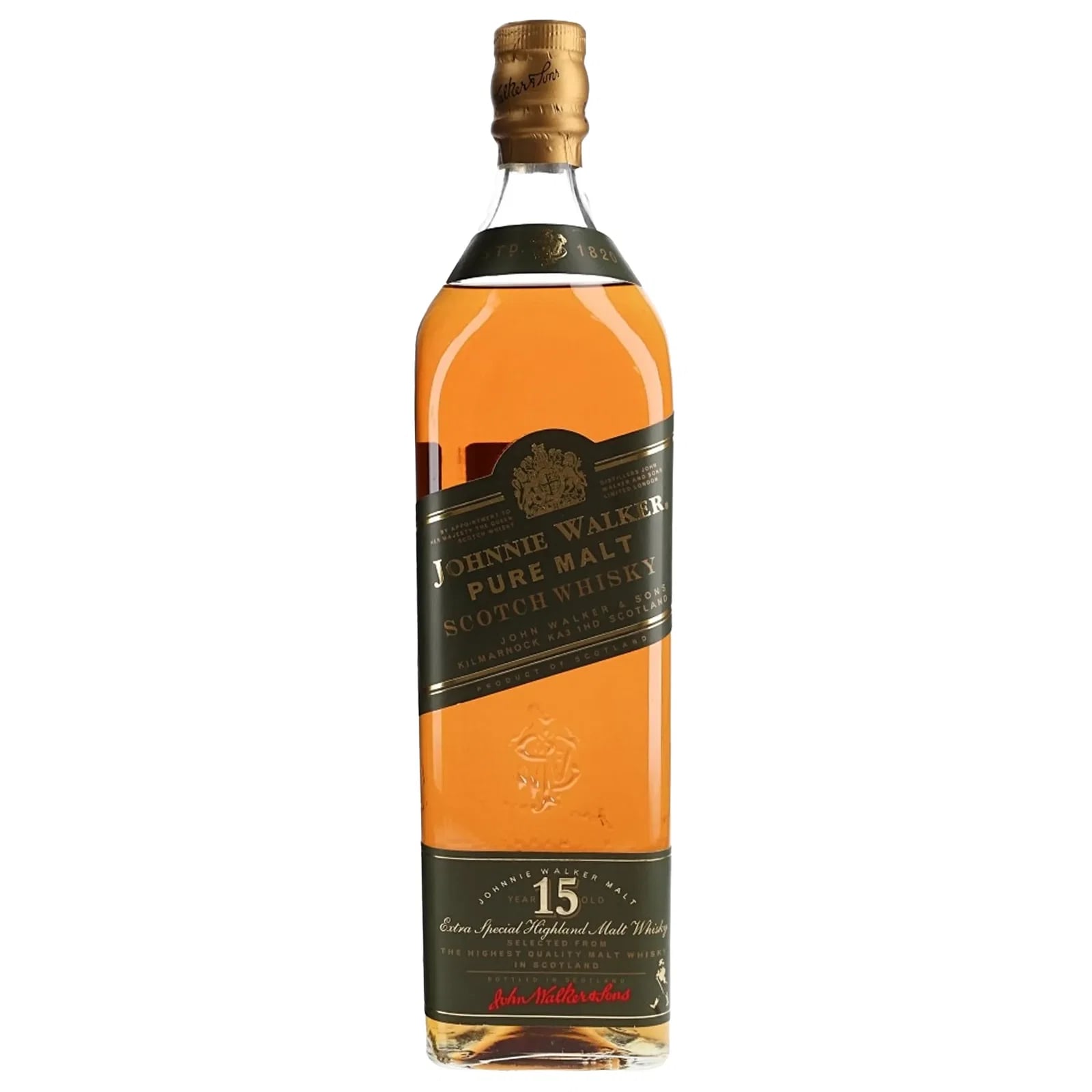 Johnnie Walker 15 Years Old Pure Malt Extra Special Highland Malt Whisky 100cl