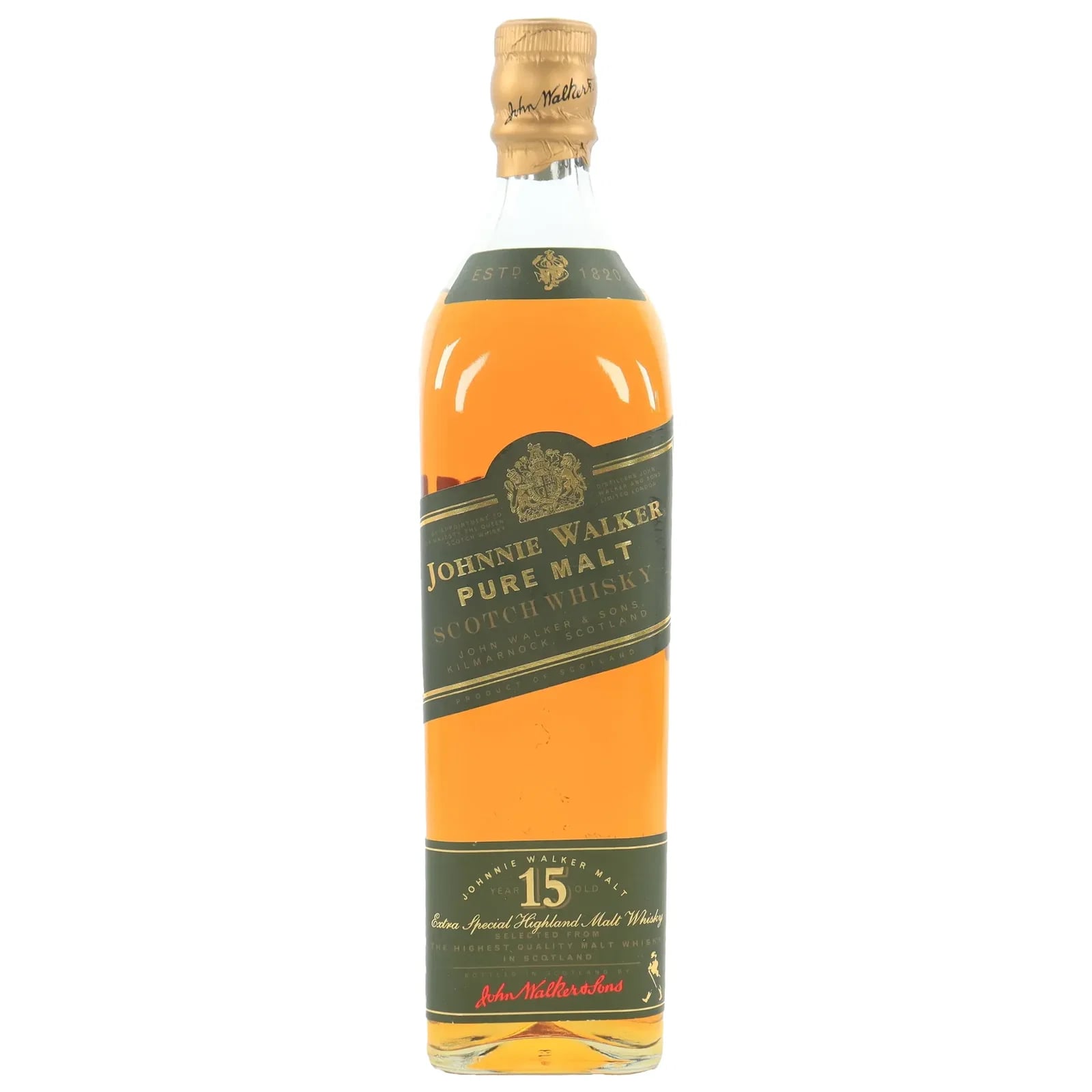 Johnnie Walker 15 Years Old Pure Malt John Walker & Sons 75cl