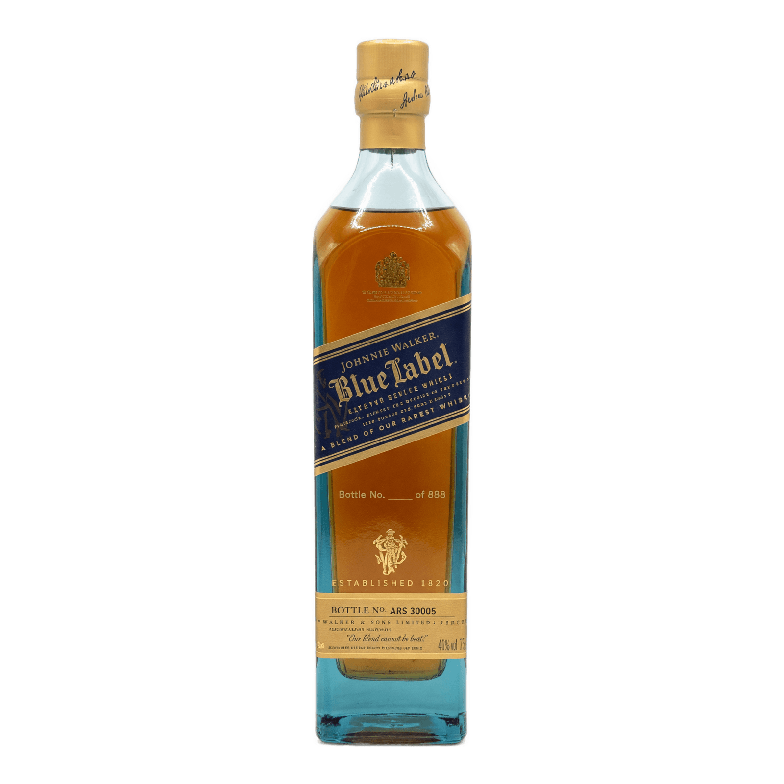 Johnnie Walker Blue Label Manila - Limited Edition Design John Walker & Sons 75cl
