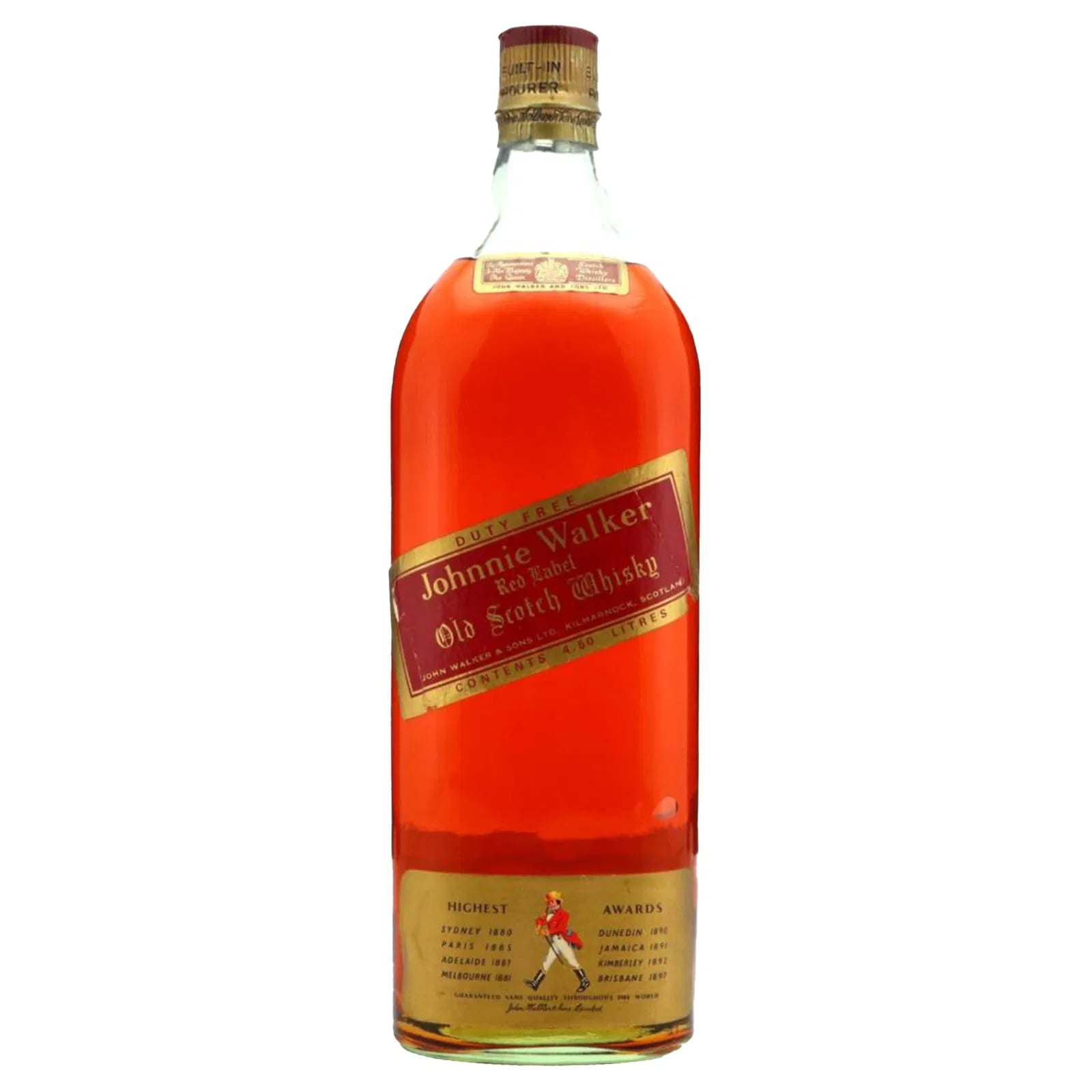 Johnnie Walker Red Label Old Edition 450cl