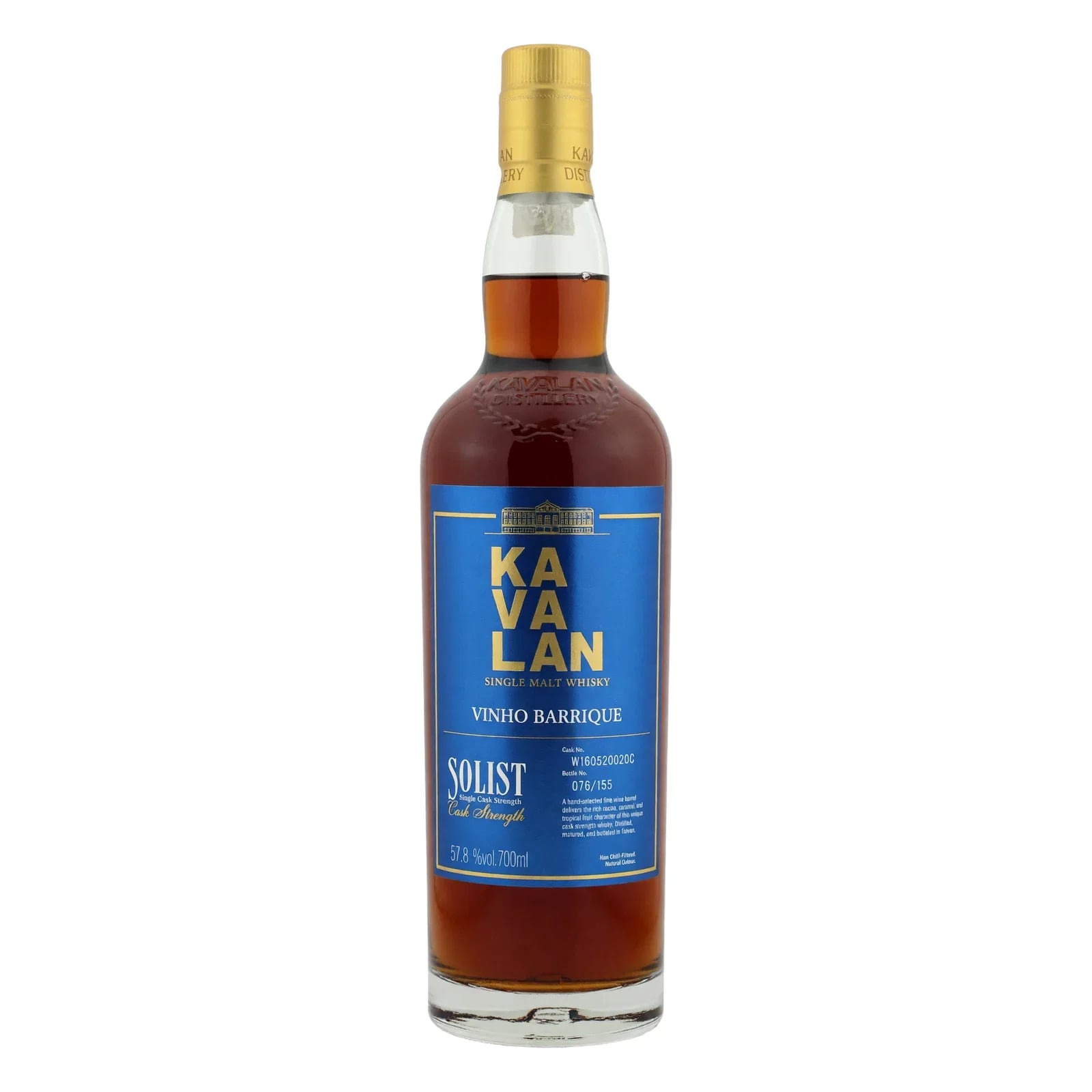 Kavalan Solist Vinho Barrique Cask Nr.W160520020C