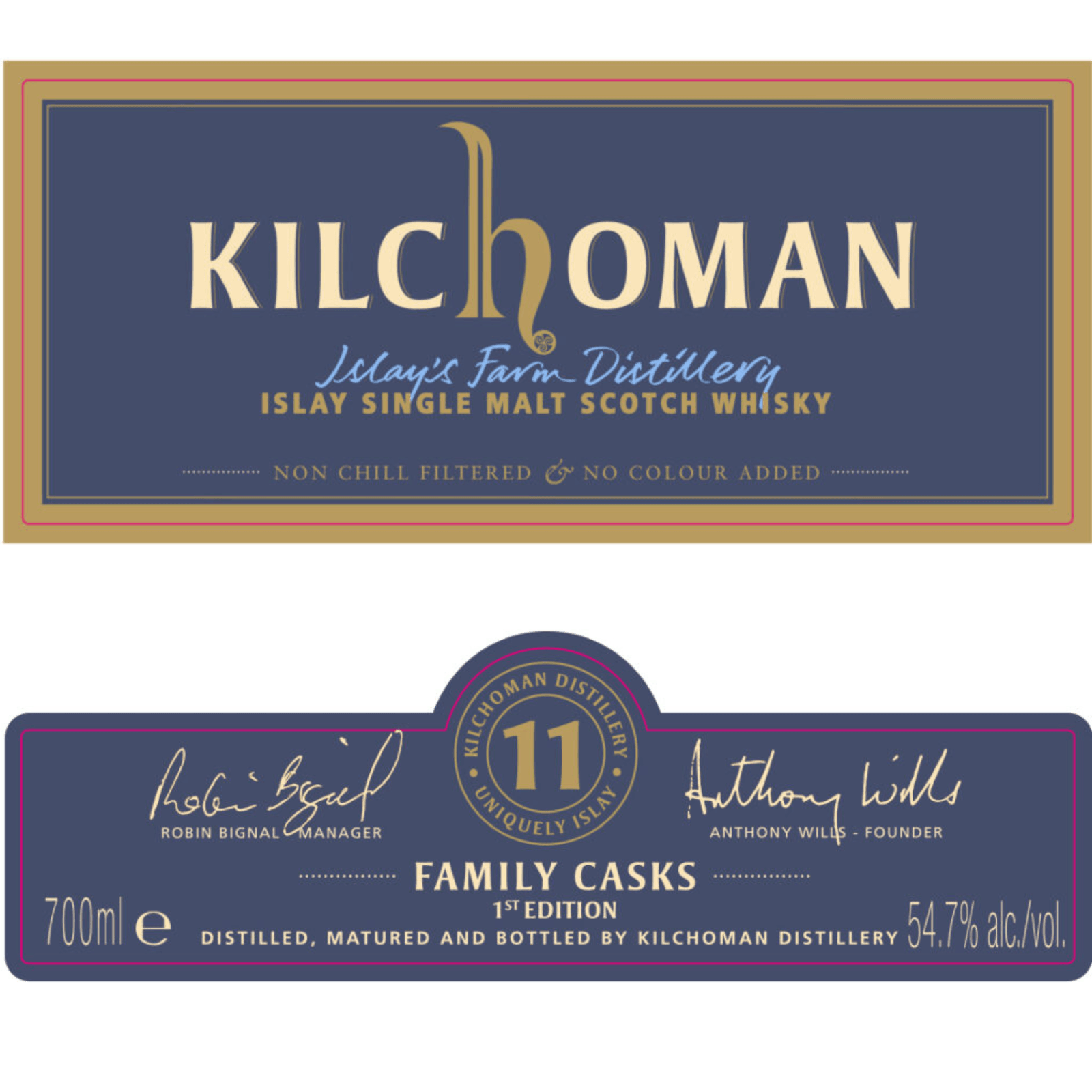 Kilchoman 11 Years Old Family Casks 1st Edition