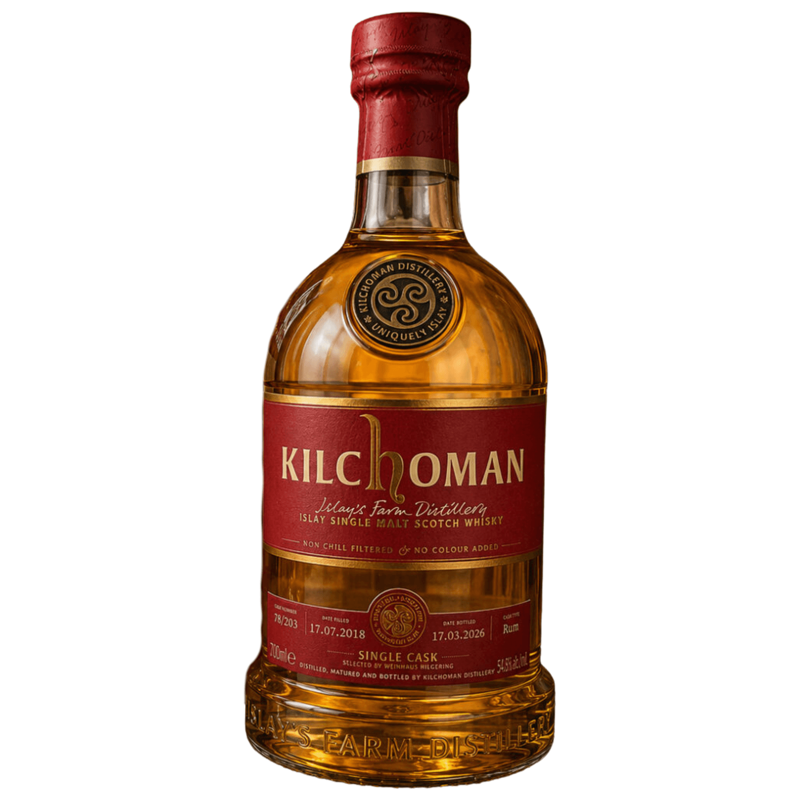 Kilchoman 8 Years Old 2018 Hilgering Wine House Exclusive Cask Nr.18