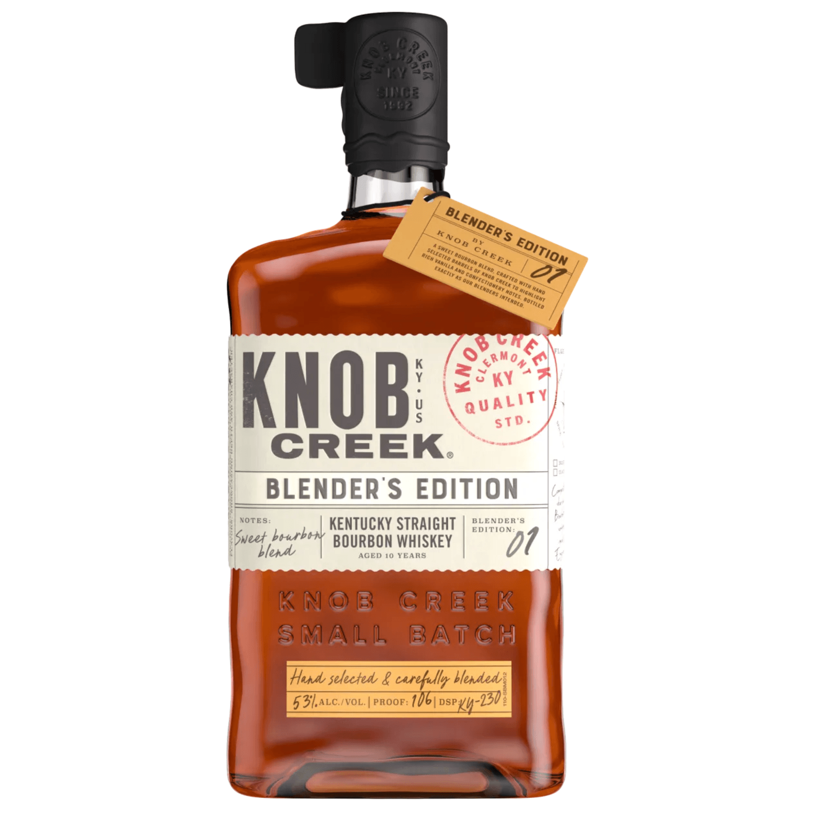 Knob Creek 10 Years Old Blender’s Edition 75 cl Batch Nr.01