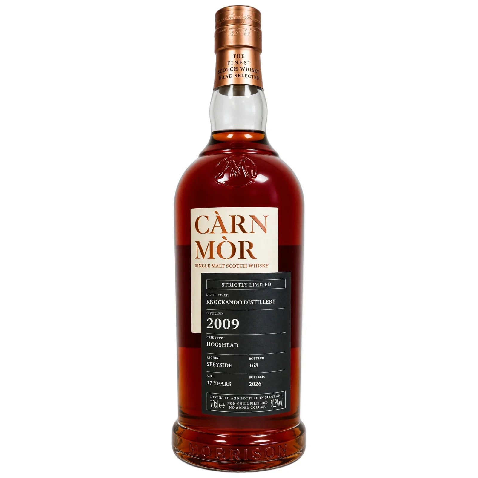 Knockando 17 Years Old 2009 Càrn Mòr Strictly Limited Morrison Scotch Whisky Distillers