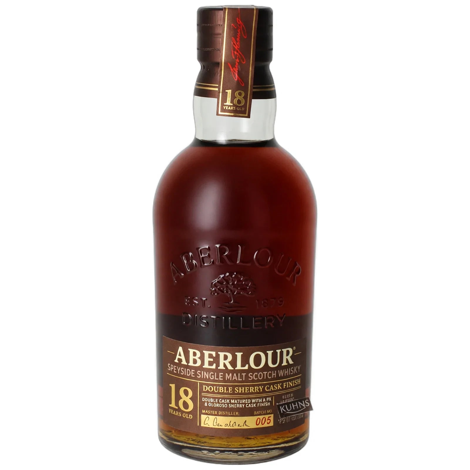 Aberlour 18 Years Old Double Sherry Cask Finish Batch No. 005