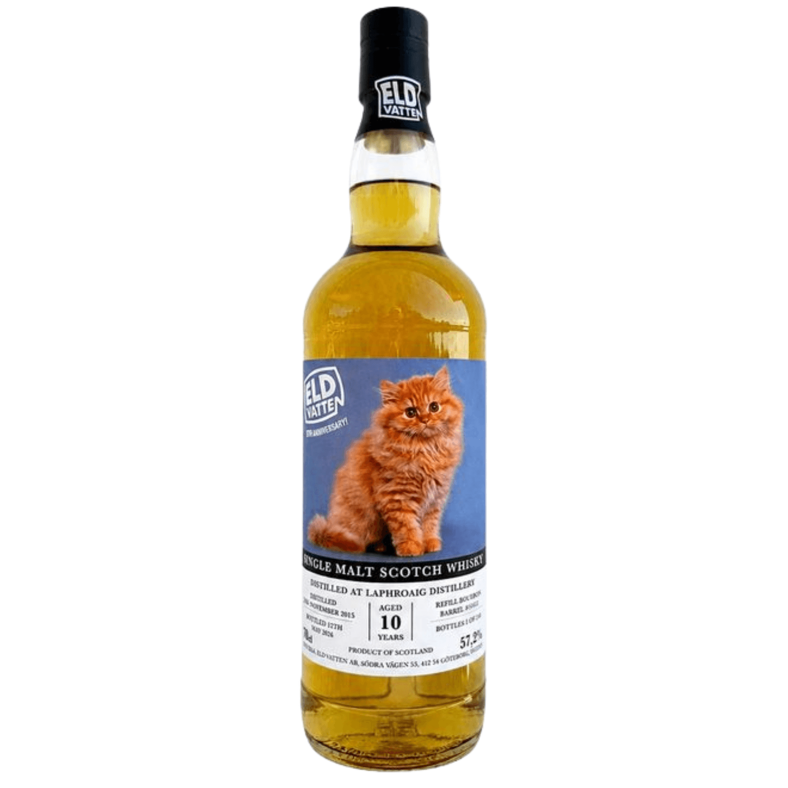 Laphroaig 10 Years Old Eld Vatten