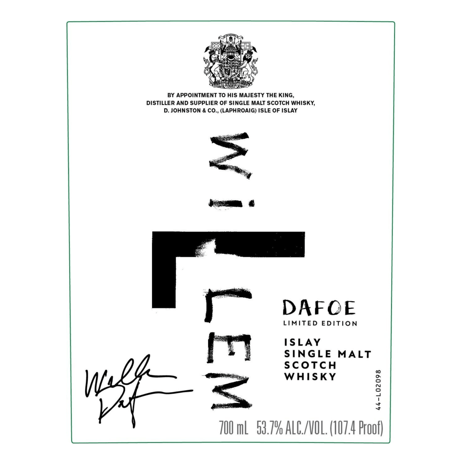 Laphroaig 14 Years Old Willem Dafoe Limited Edition