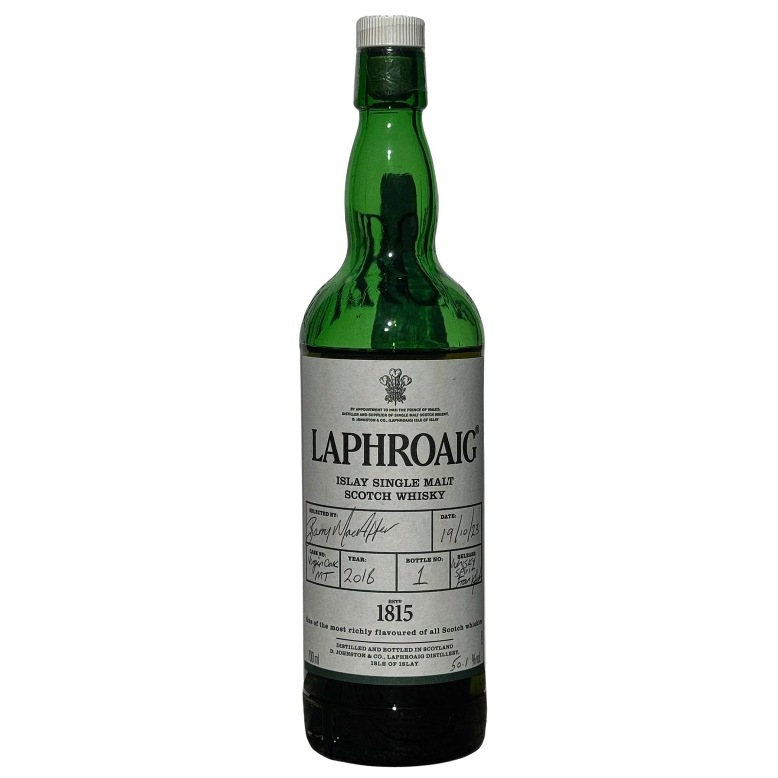 Laphroaig 2018 Virgin Oak Cask Interwhisky 2023
