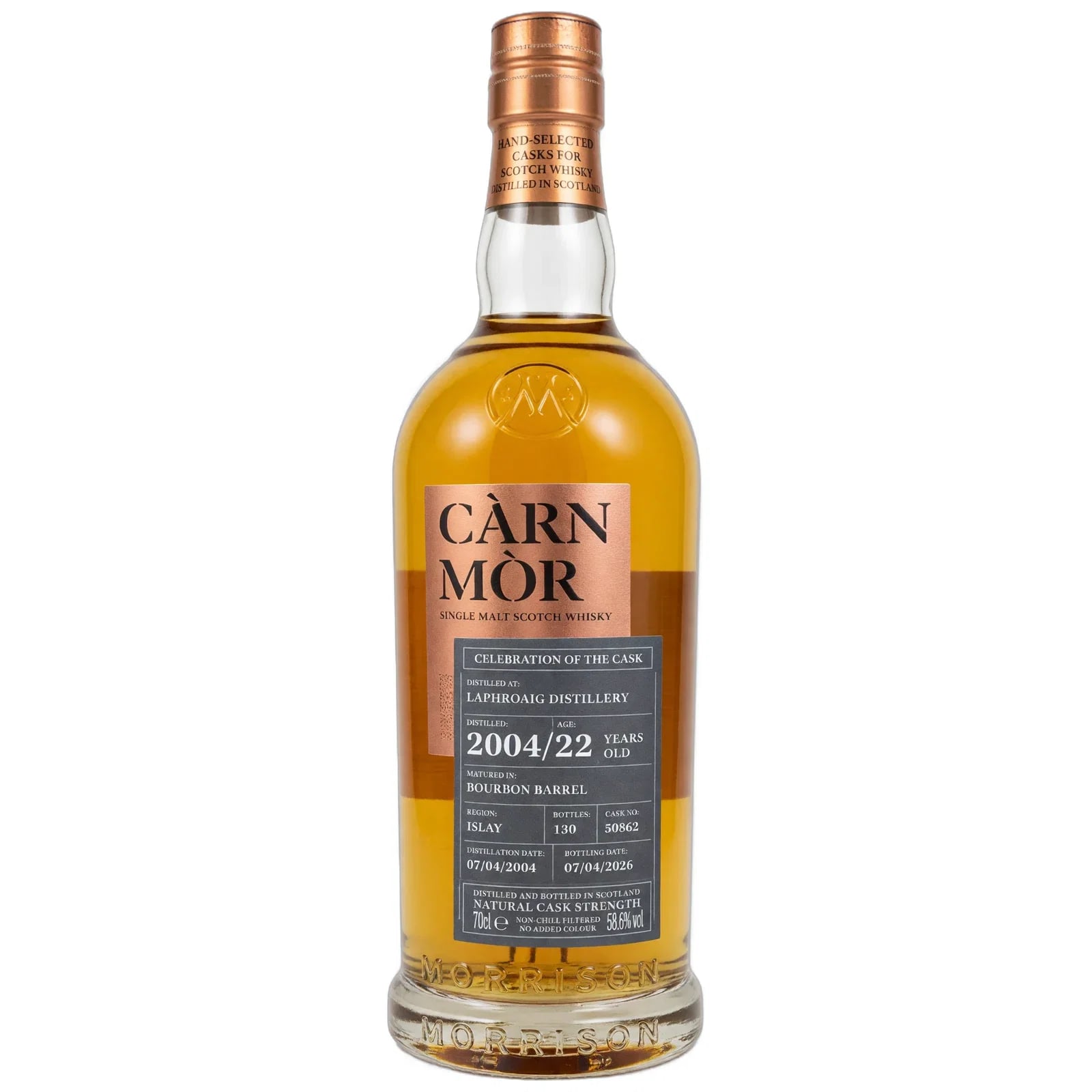 Laphroaig 22 Years Old 2004 Càrn Mòr Celebration Of The Cask Morrison Scotch Whisky Distillers