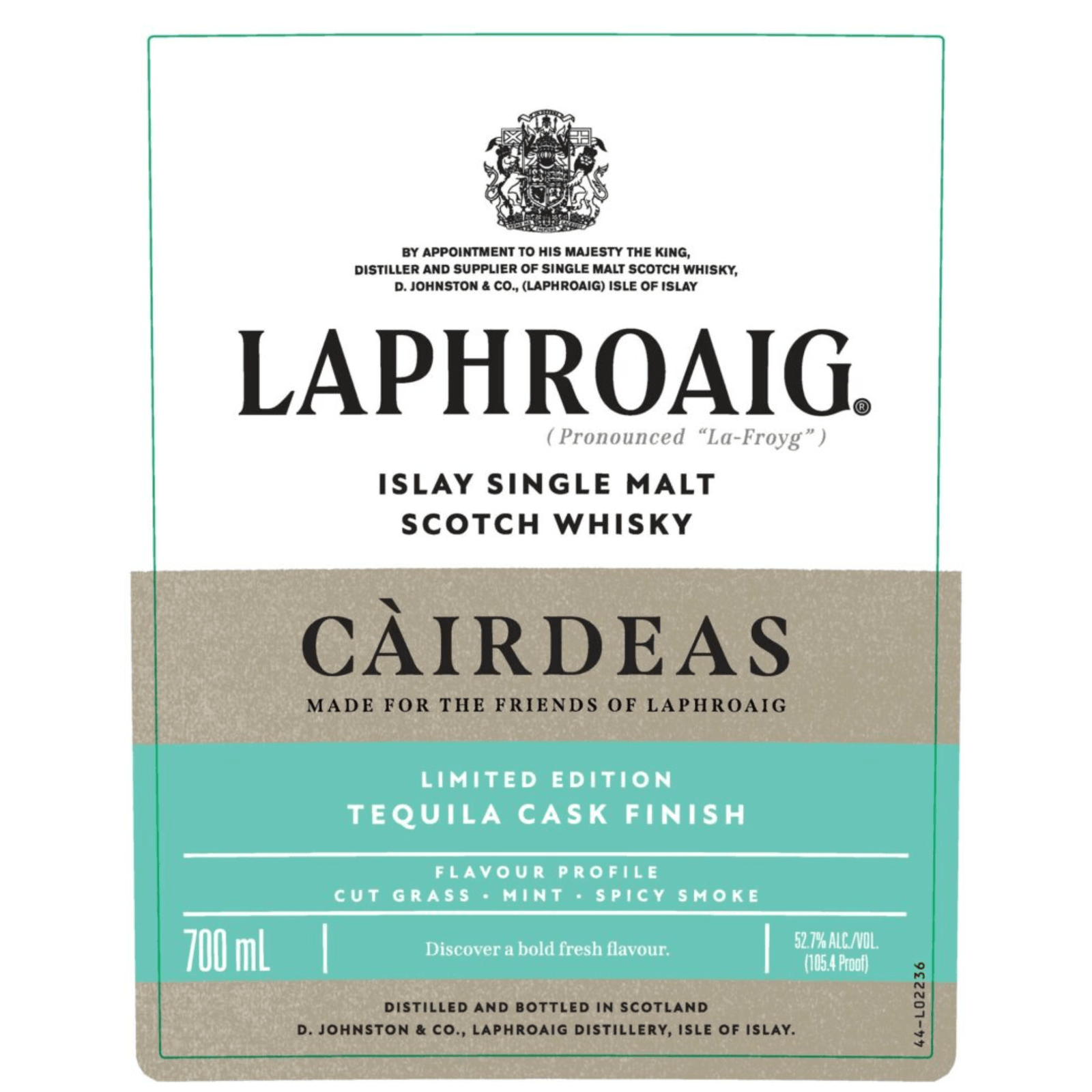 Laphroaig Càirdeas Tequila Cask Finish Limited Edition