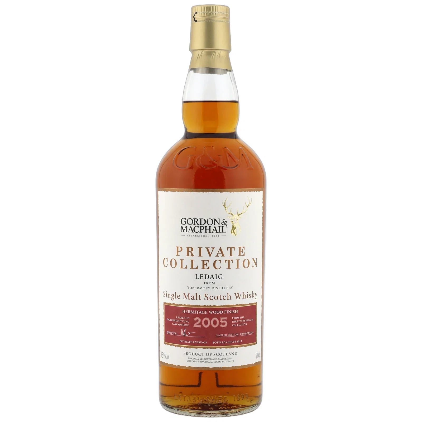Ledaig 2005 Private Collection Gordon & Macphail
