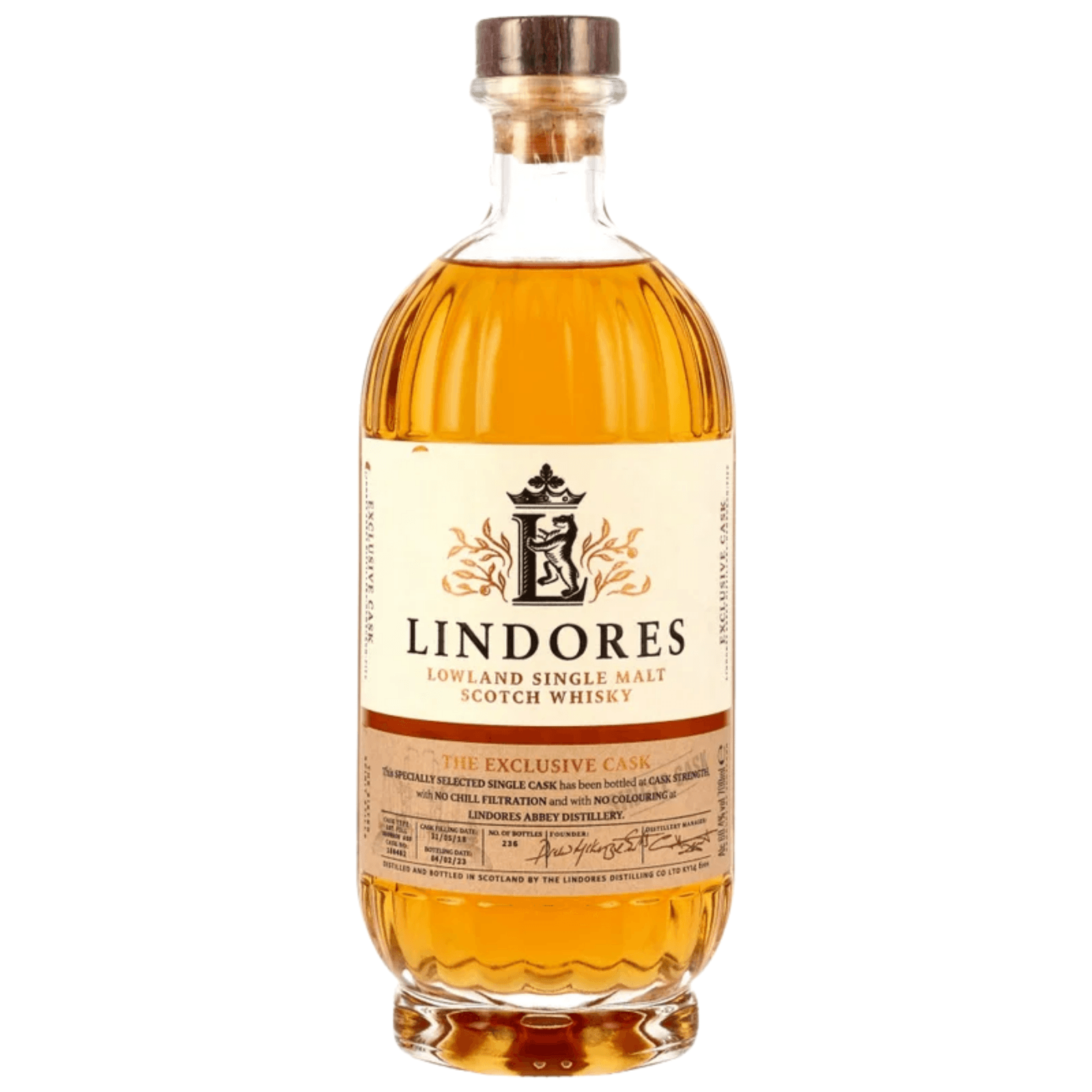 Lindores Abbey 4 Years Old 2018 The Exclusive Cask Cask Nr.180402