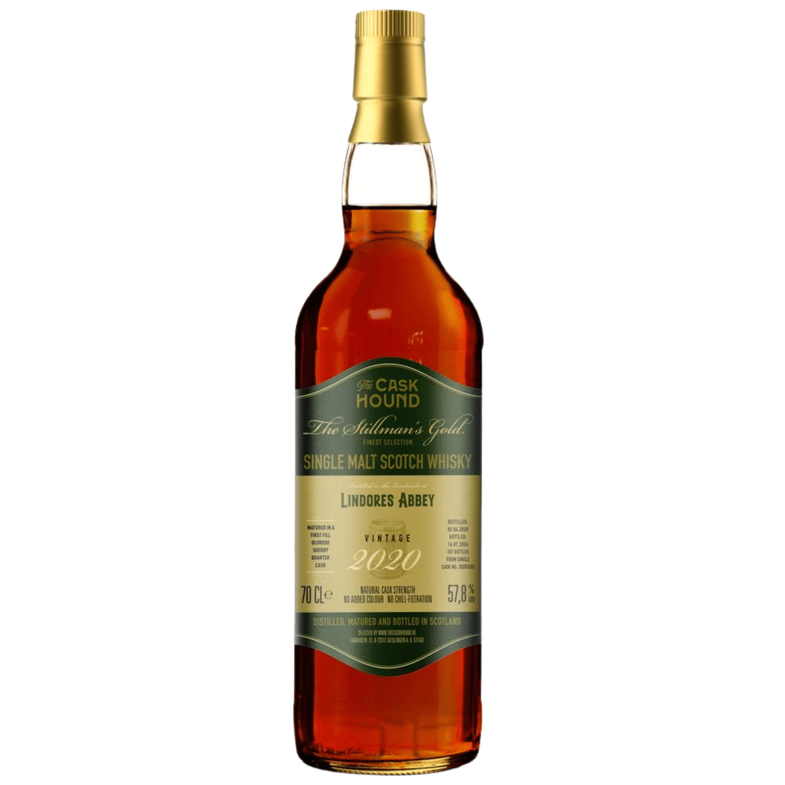 Lindores Abbey 6 Years Old 2020 Stillman’s Gold Finest Selection The Caskhound