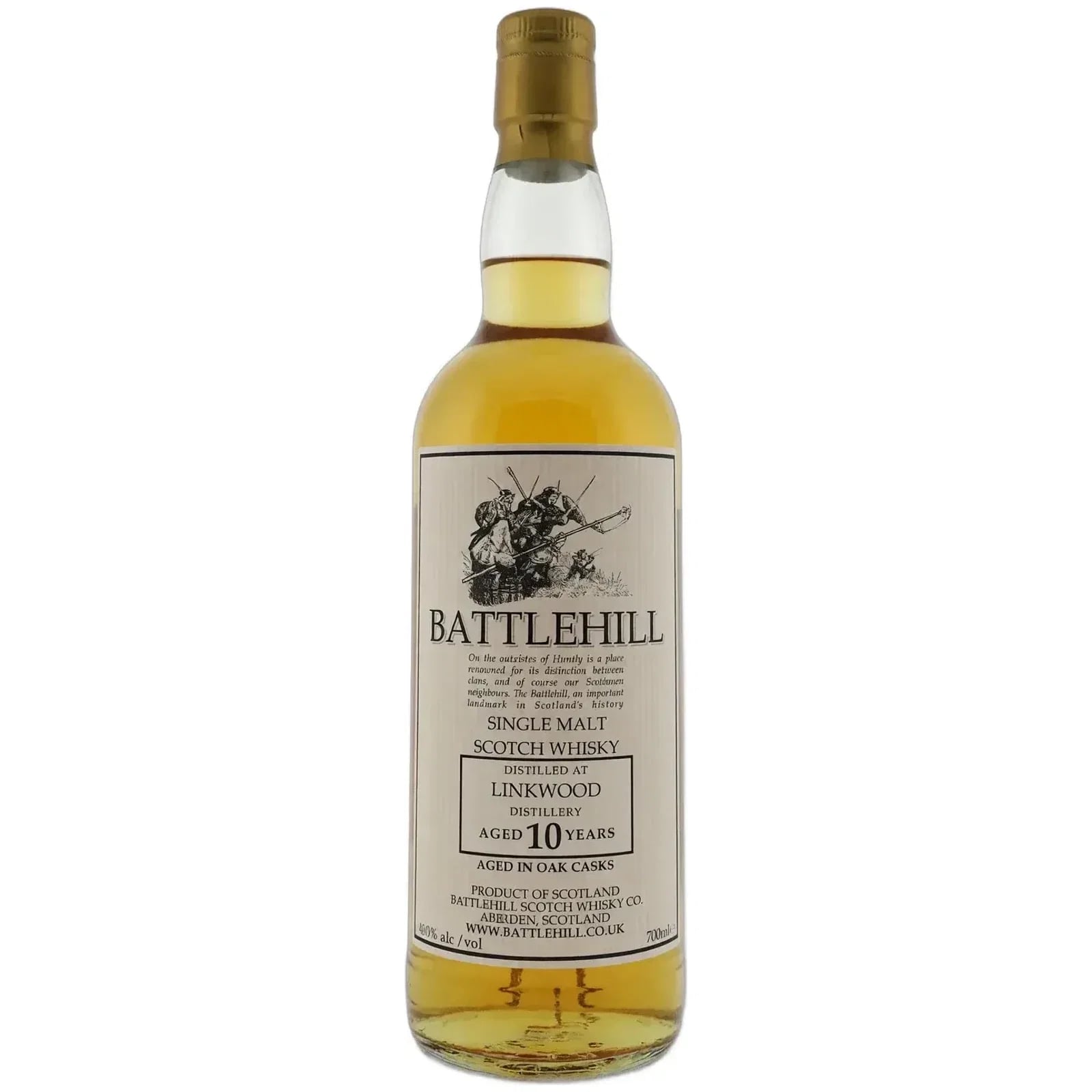 Linkwood 10 Years Old Battlehill Scotch Whisky Co.