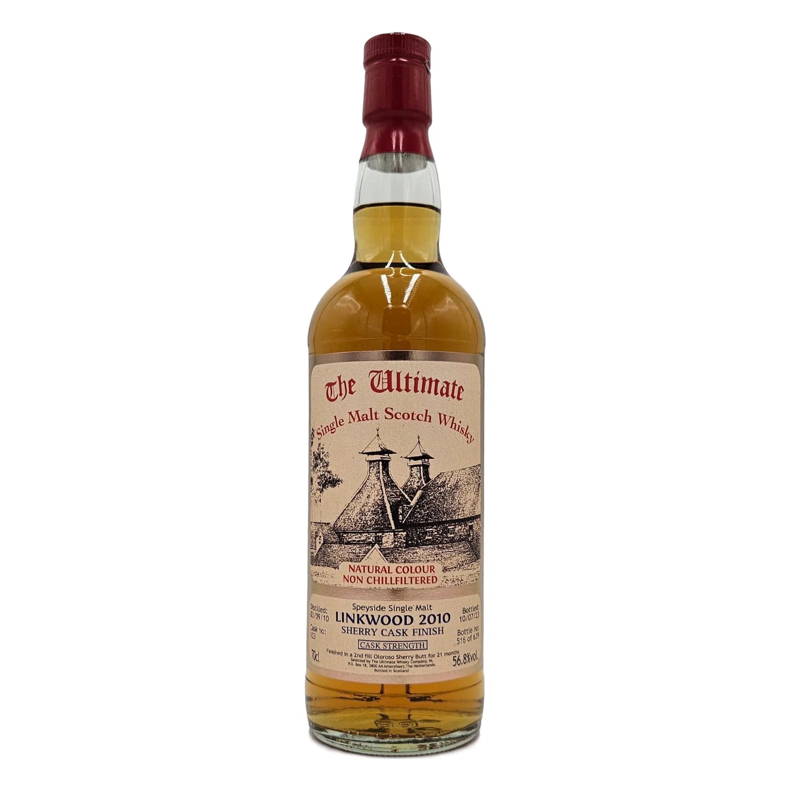 Linkwood 12 Years Old 2010 The Ultimate Selection Cask Nr. 103