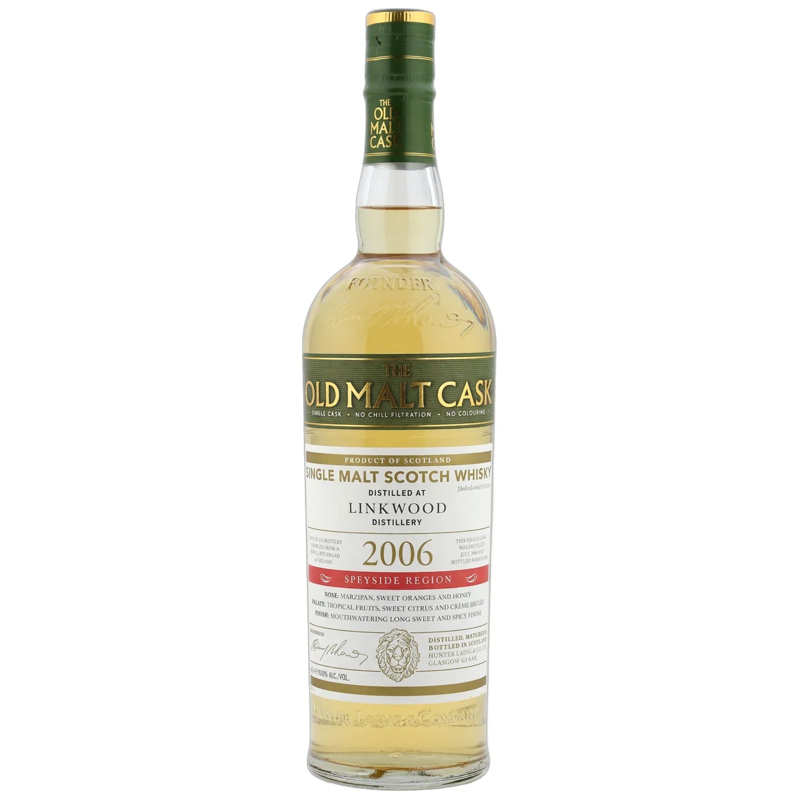 Linkwood 17 Years Old 2006 The Old Malt Cask Hunter Laing