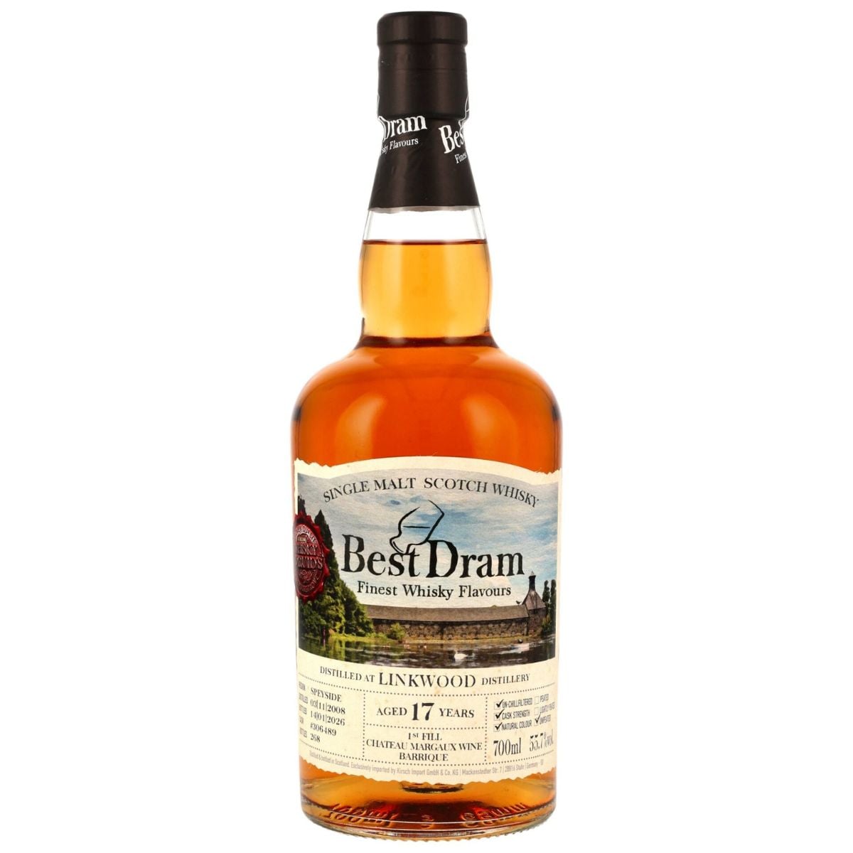 Linkwood 17 Years Old 2008 Best Dram Cask Nr.306489