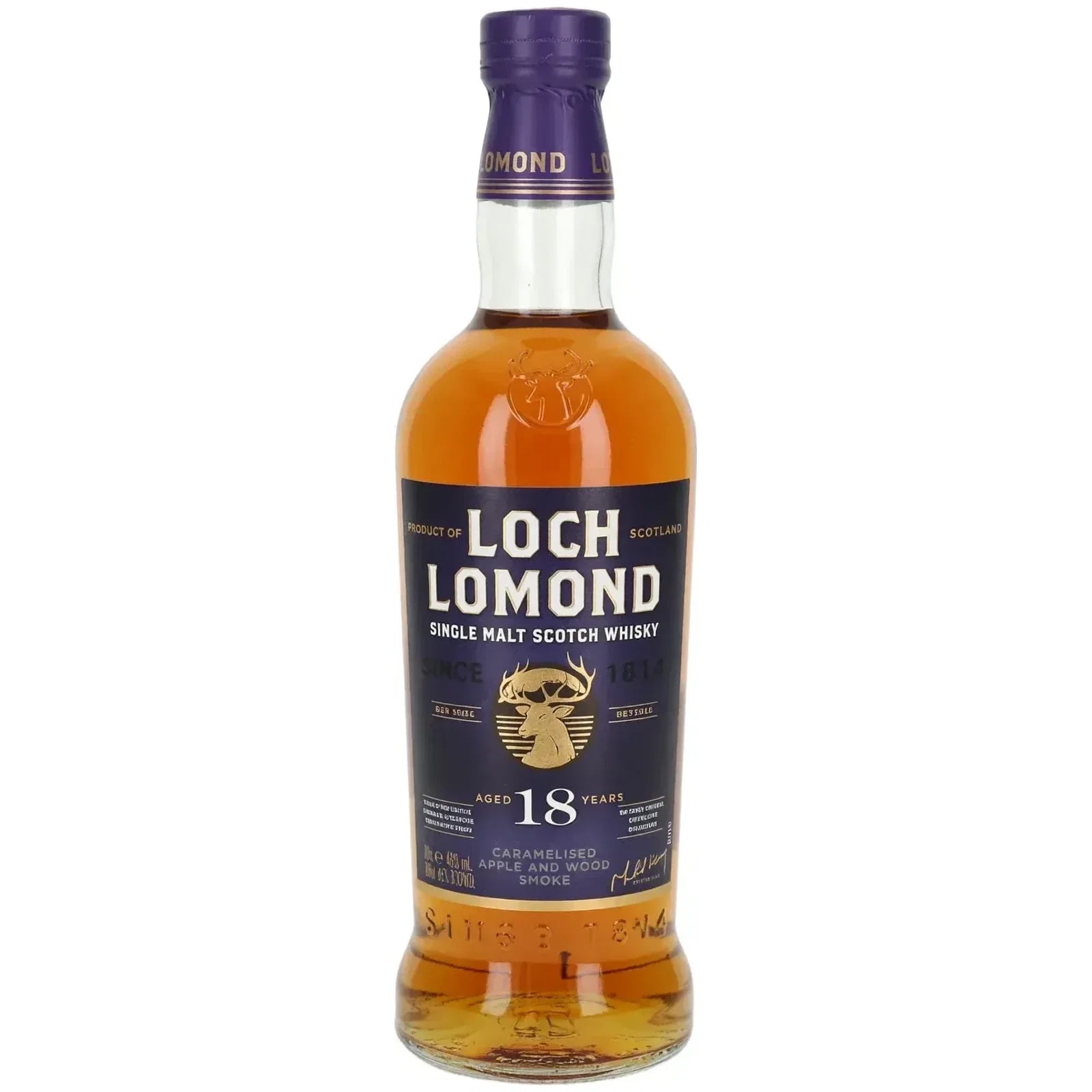 Loch Lomond 18 Years Old Caramelised Apple And Wood Smoke