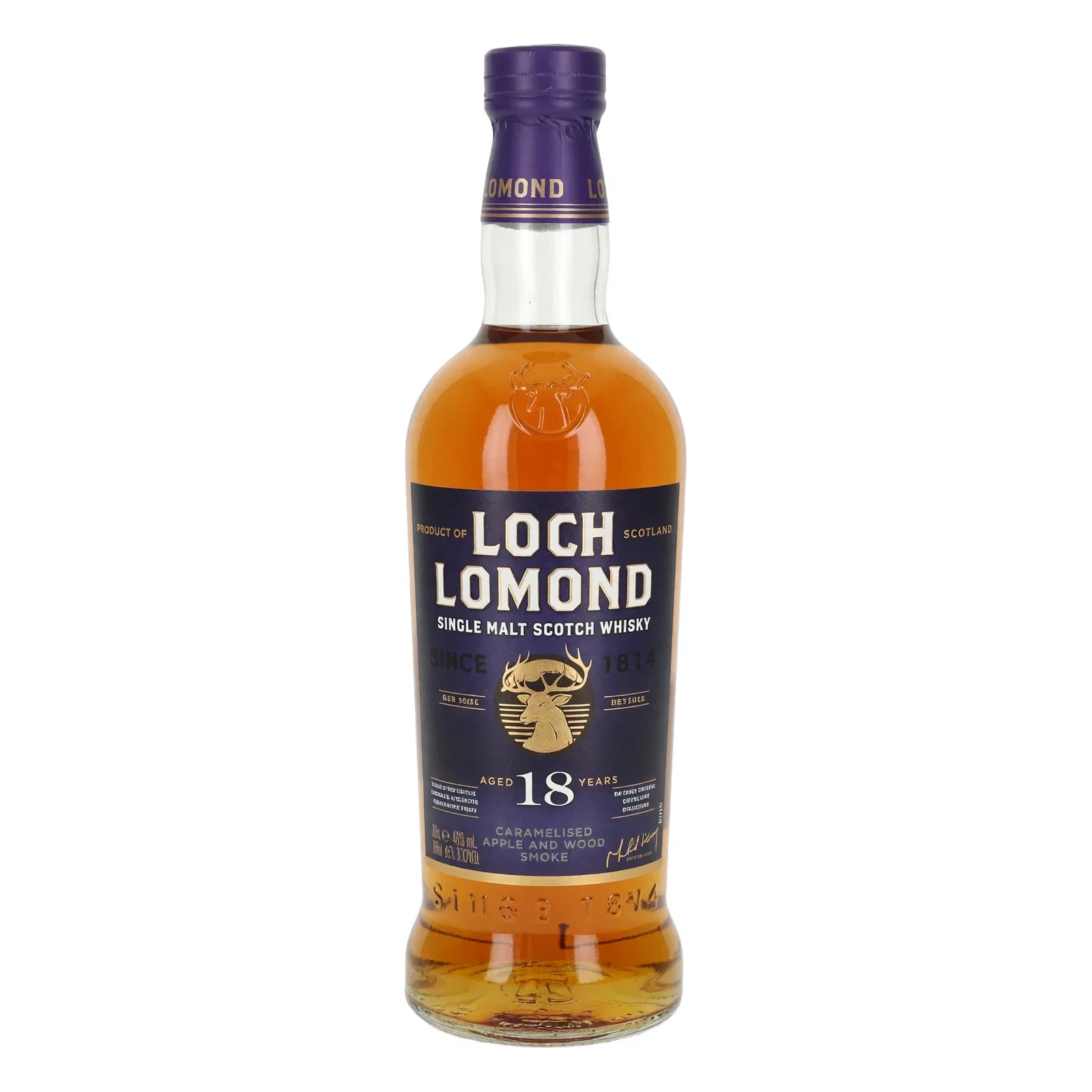 Loch Lomond 18 Years Old Caramelised Apple And Wood Smoke