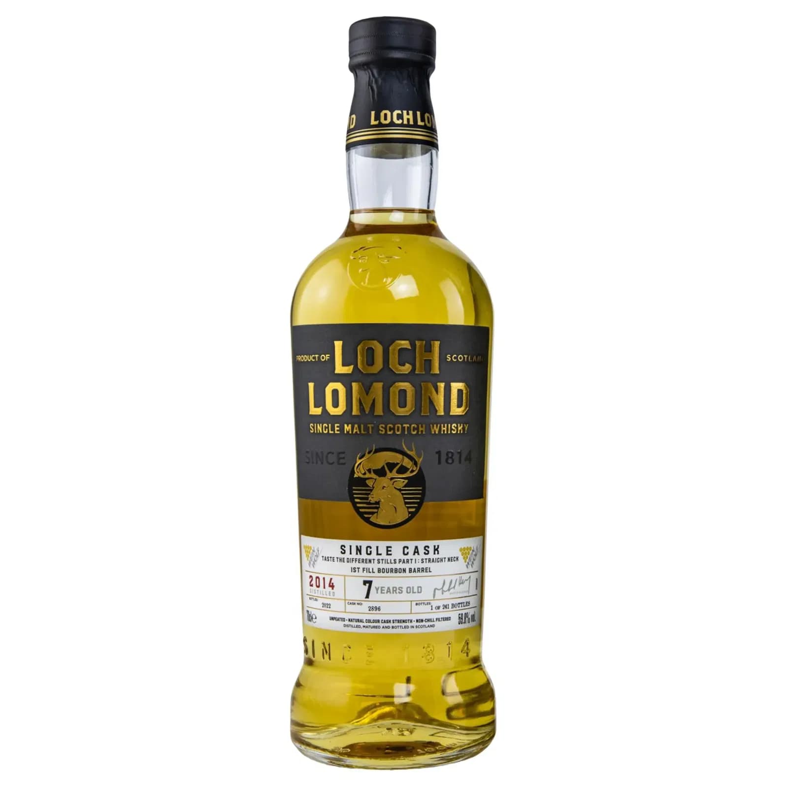 Loch Lomond 7 Years Old 2014 Single Cask 2896
