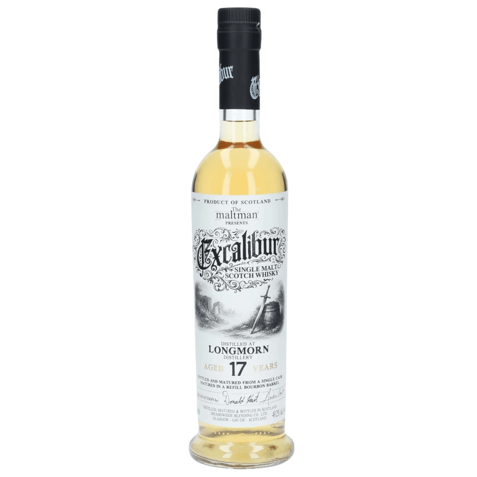 Longmorn 17 Years Old 2008 Excalibur The Maltman 50 cl