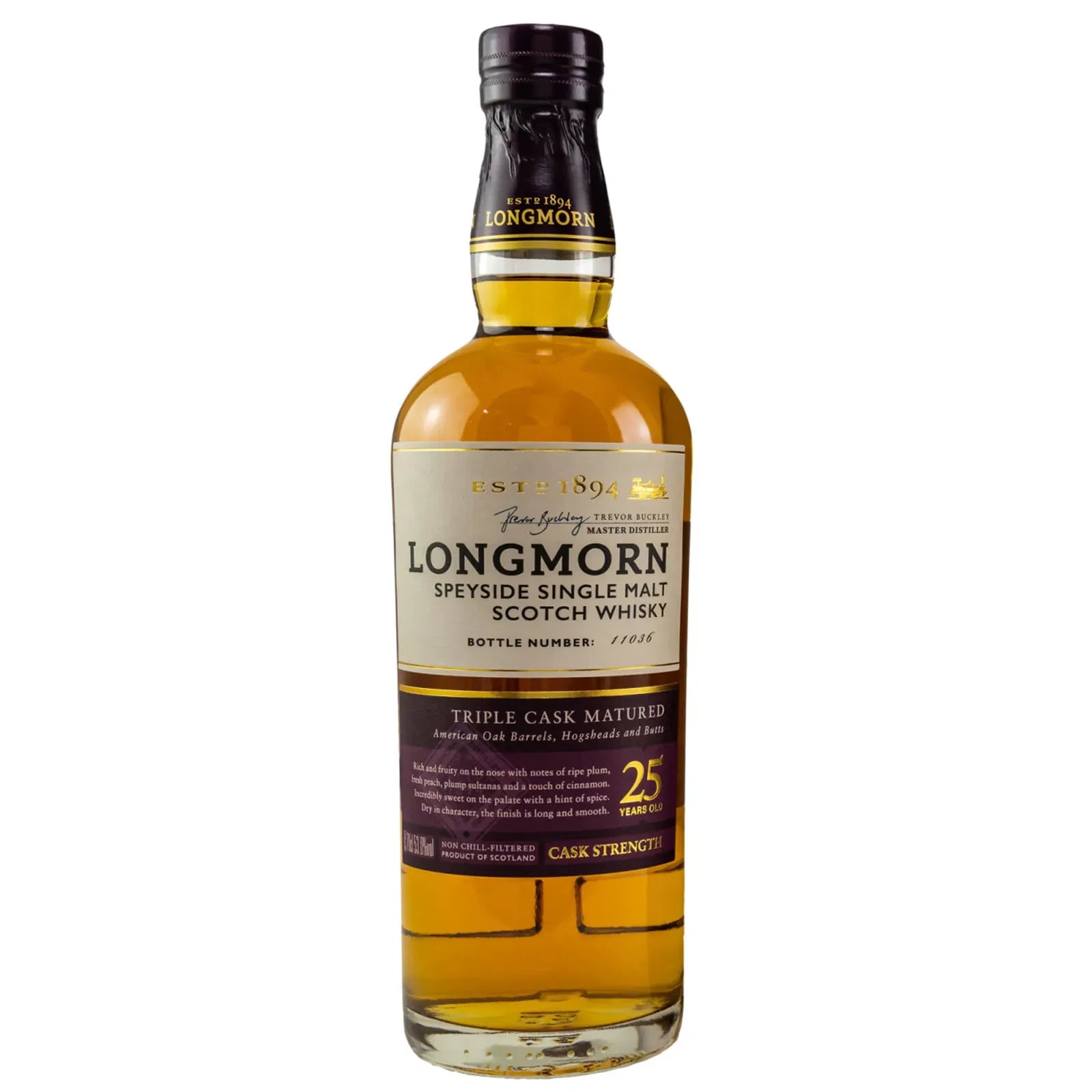 Longmorn 25 Years Old Triple Cask Matured