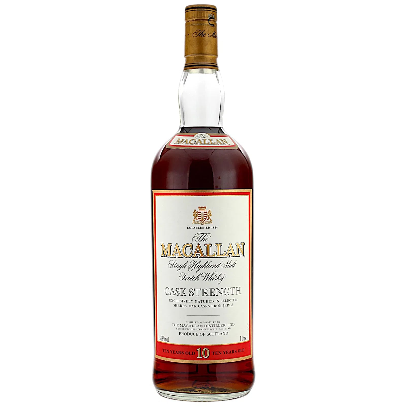 Macallan 10 Years Old Cask Strength 100cl