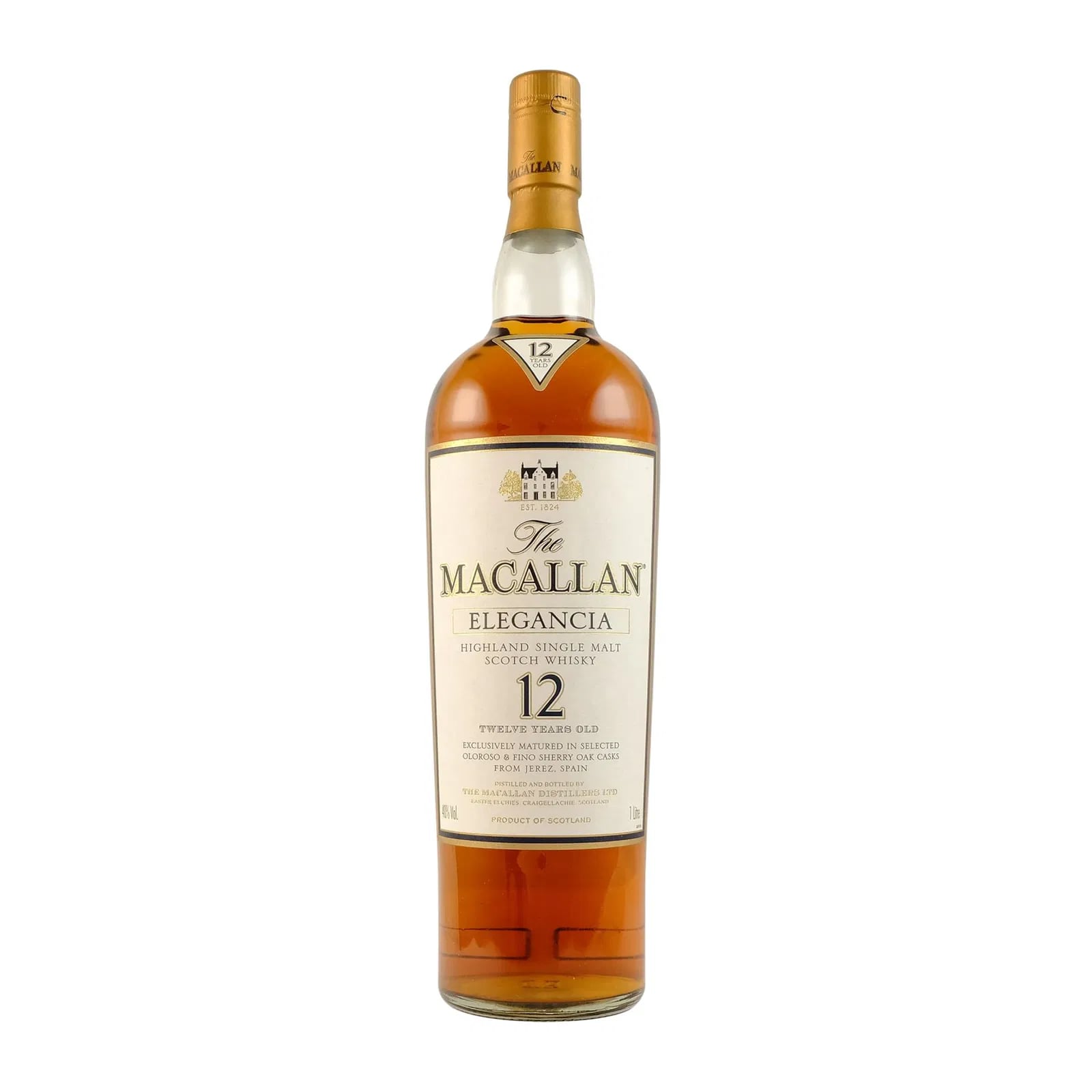 Macallan 12 Years Old Elegancia 100cl