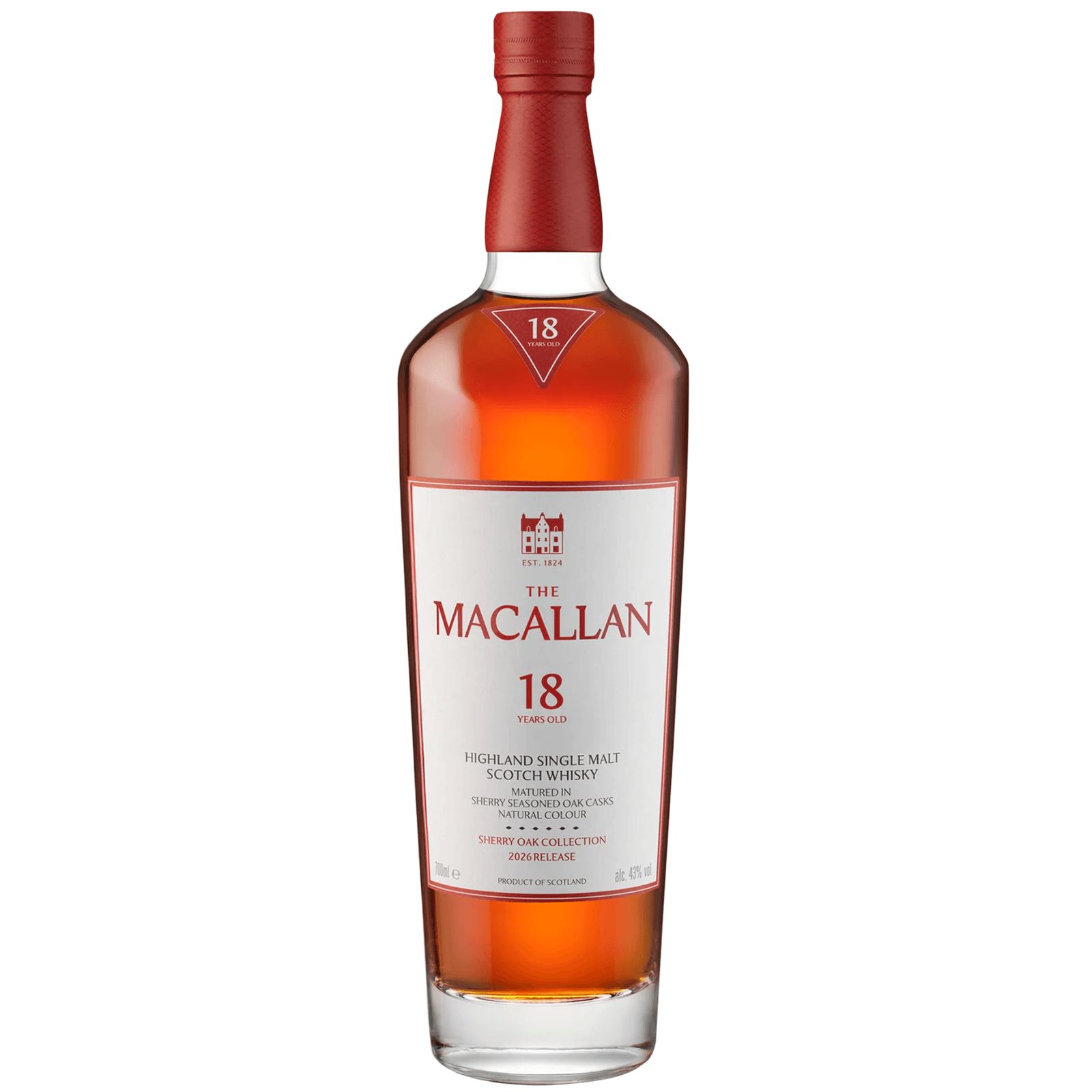 Macallan 18 Years Old Sherry Oak 2026 Release