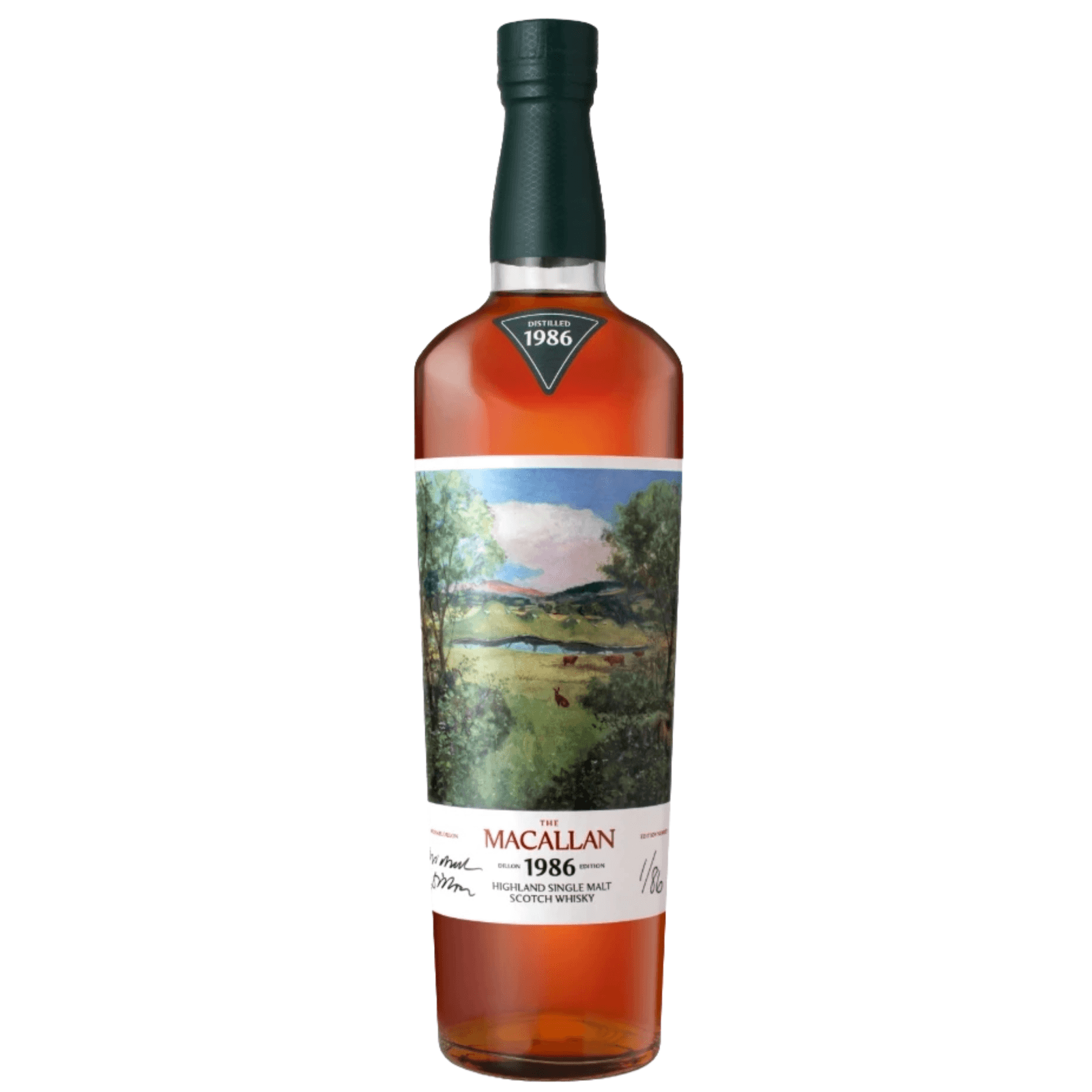 Macallan 1986 The Romantica Collection by Michael Dillon