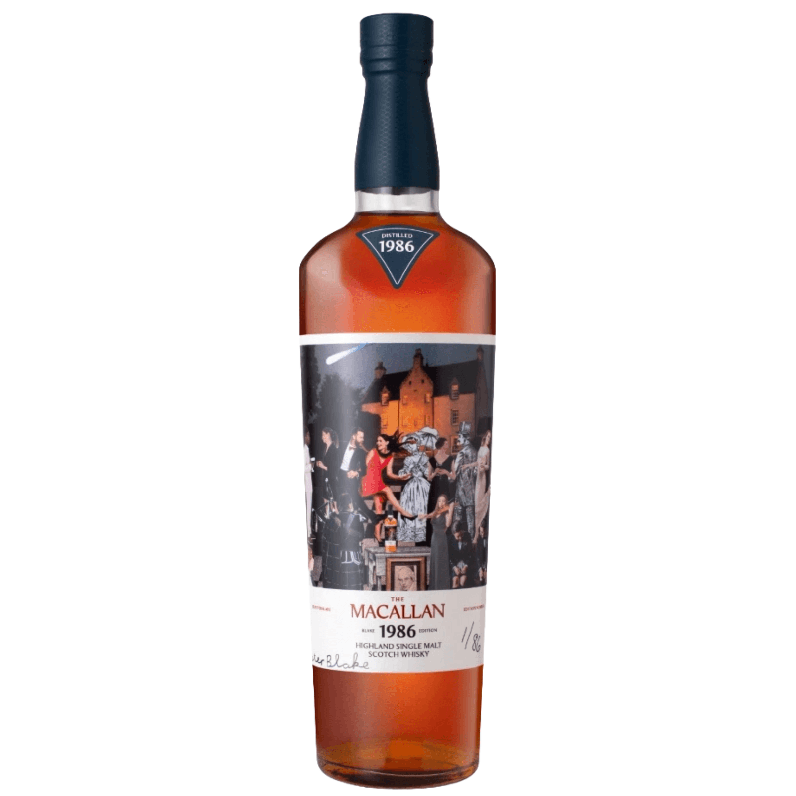 Macallan 1986 The Romantica Collection by Sir Peter Blake